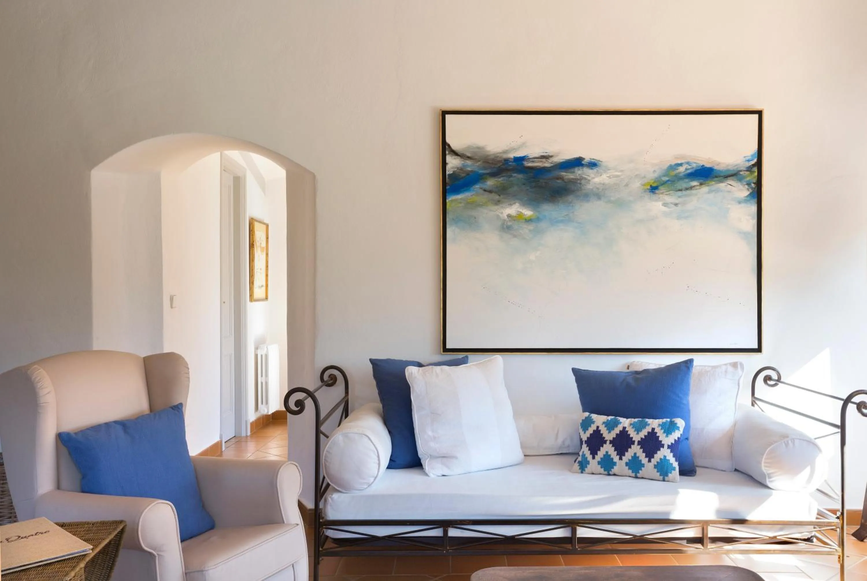 Decorative detail in Finca Ca'n Quatre