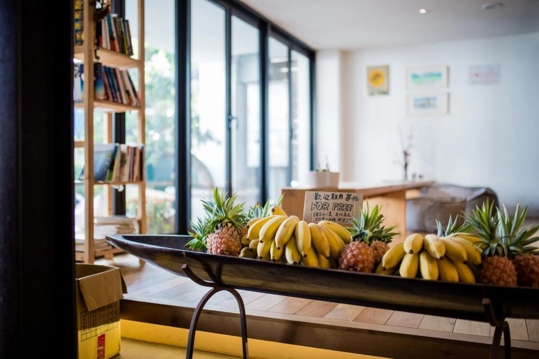 Lobby or reception in Norden Ruder Hostel Taitung