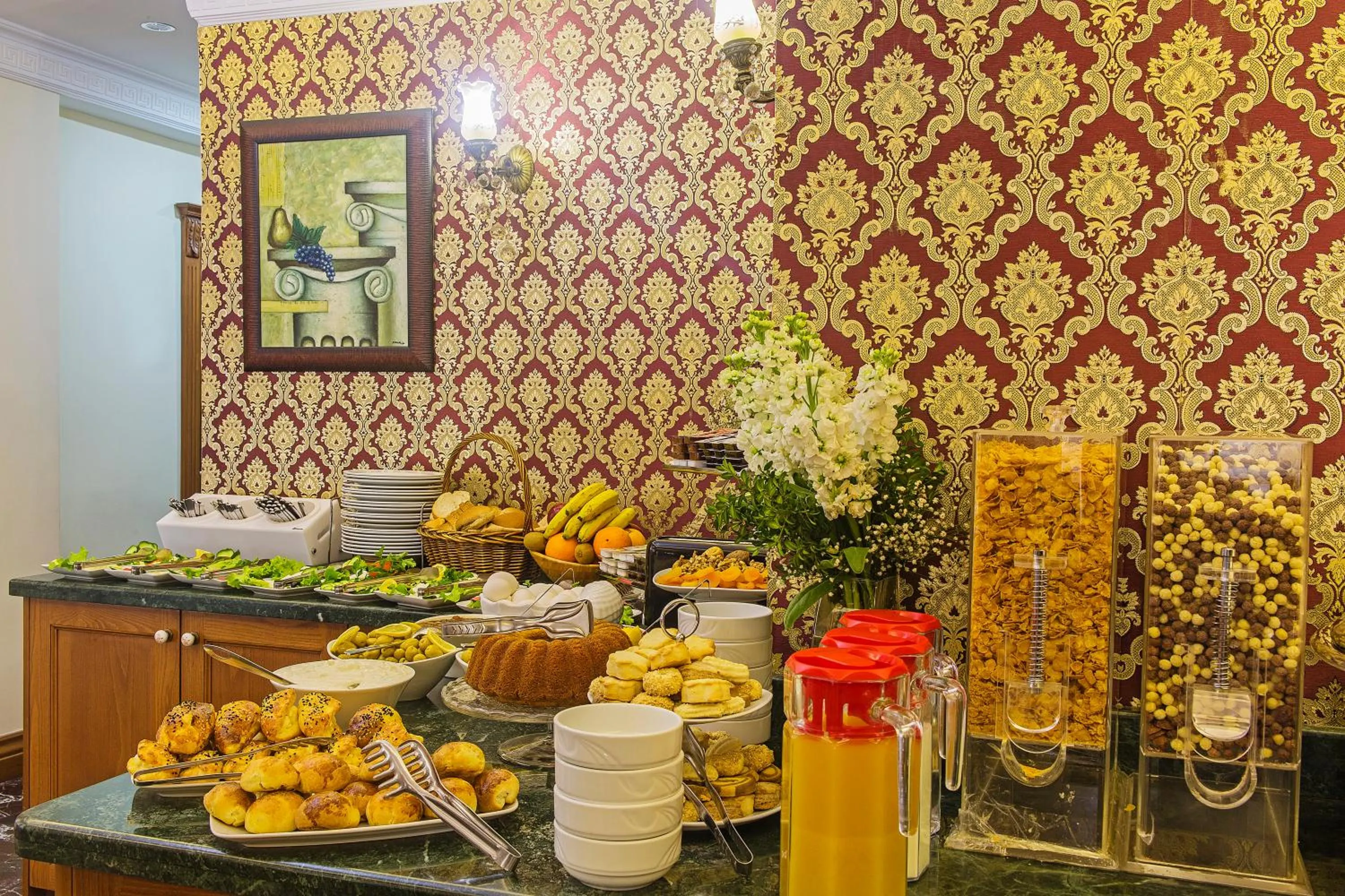 Breakfast in Lausos Hotel Sultanahmet