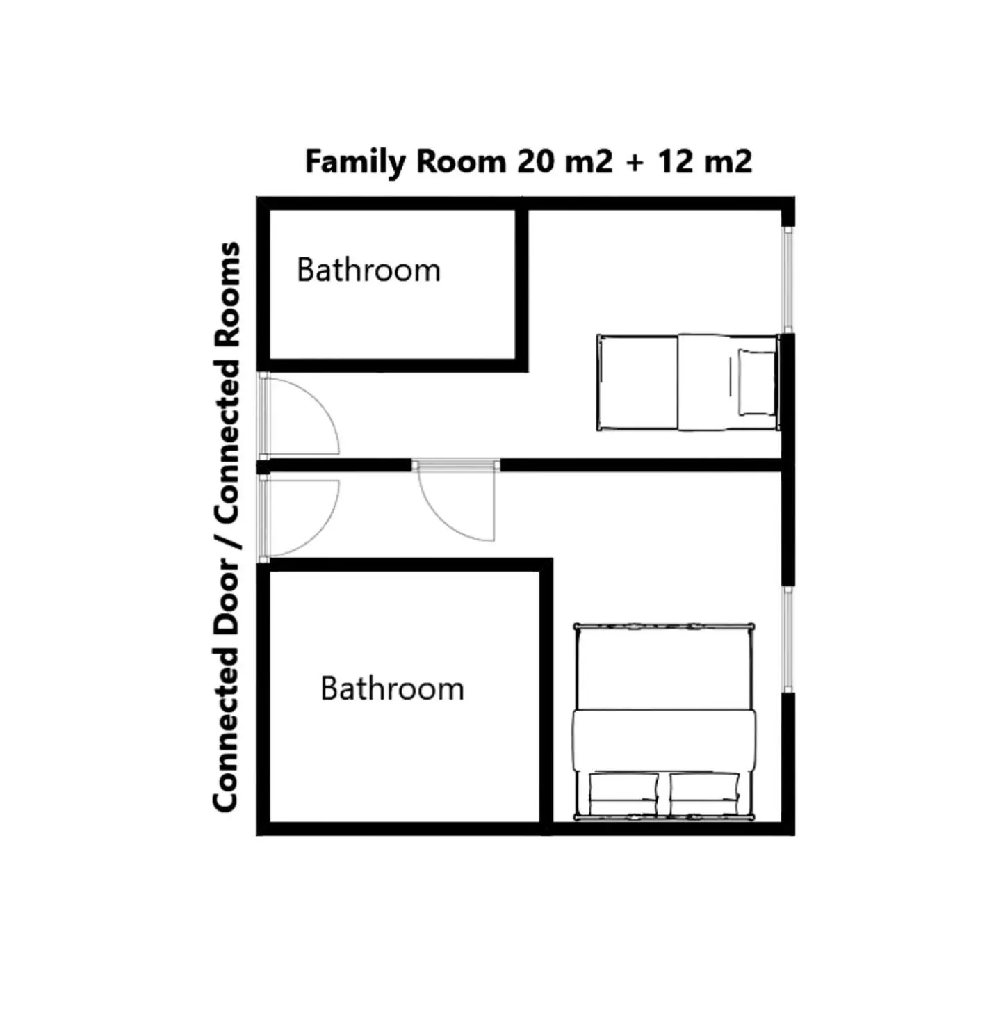 Floor plan in Lausos Hotel Sultanahmet