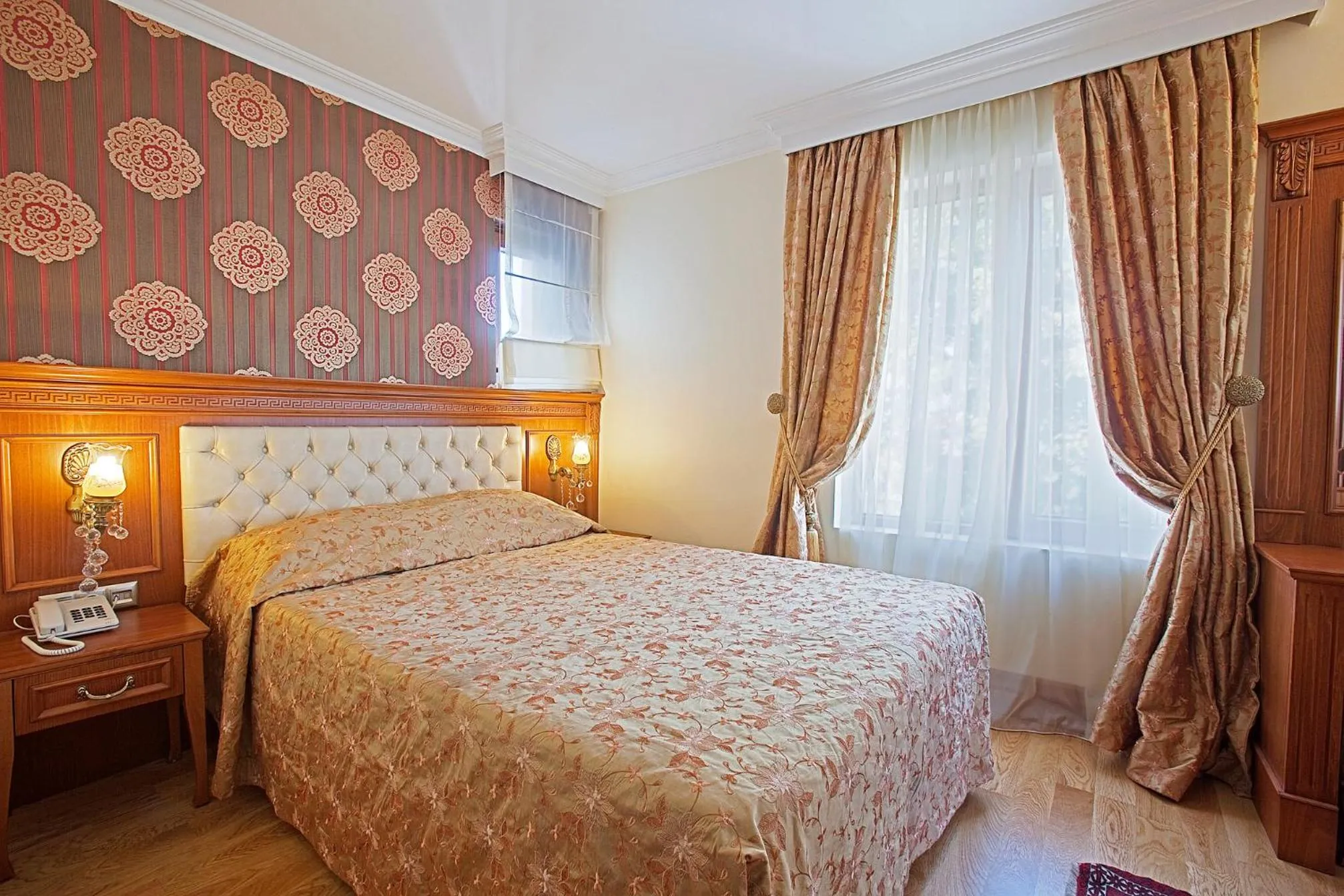 Bed in Lausos Hotel Sultanahmet