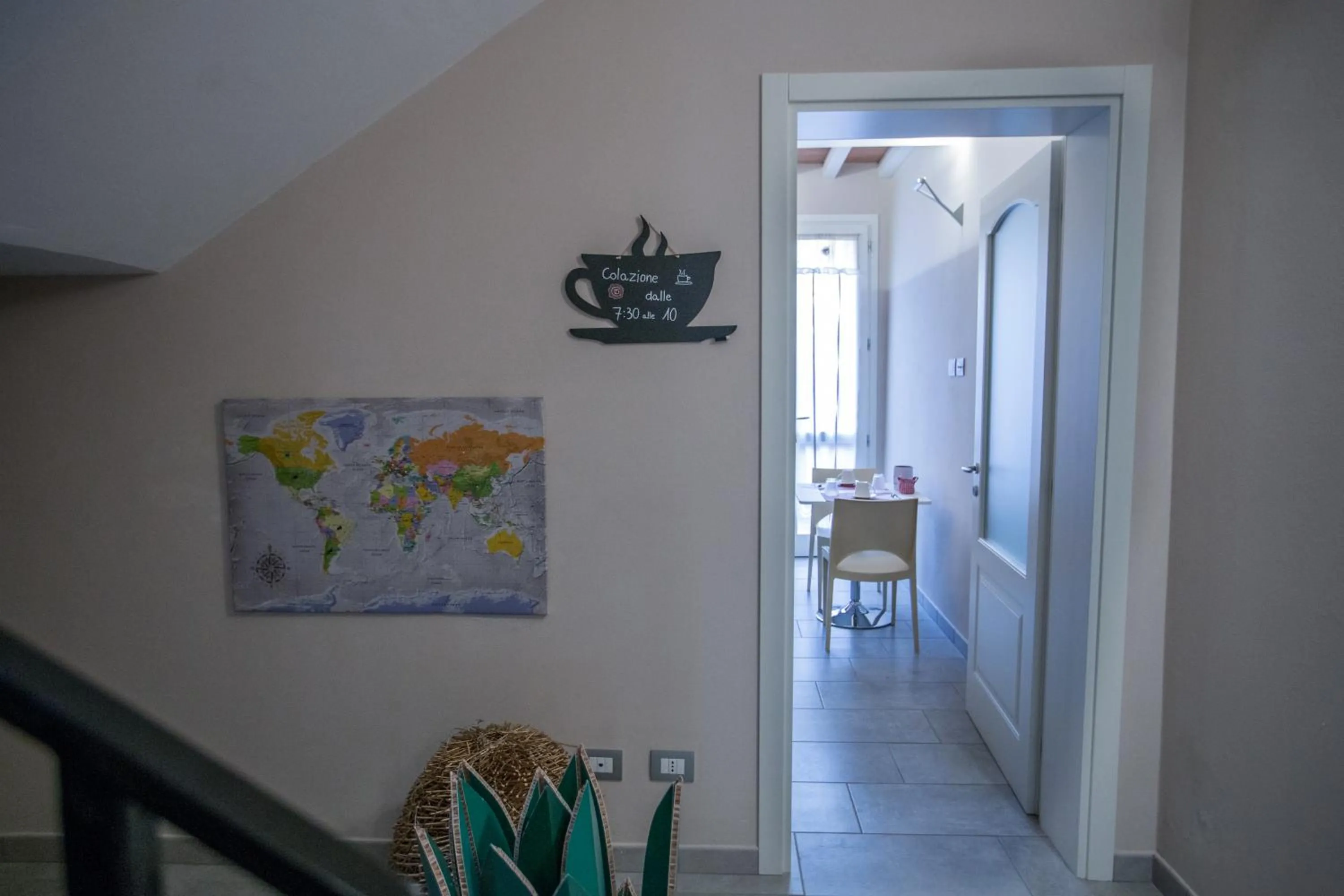 Dining area in Lanterna Room&Breakfast