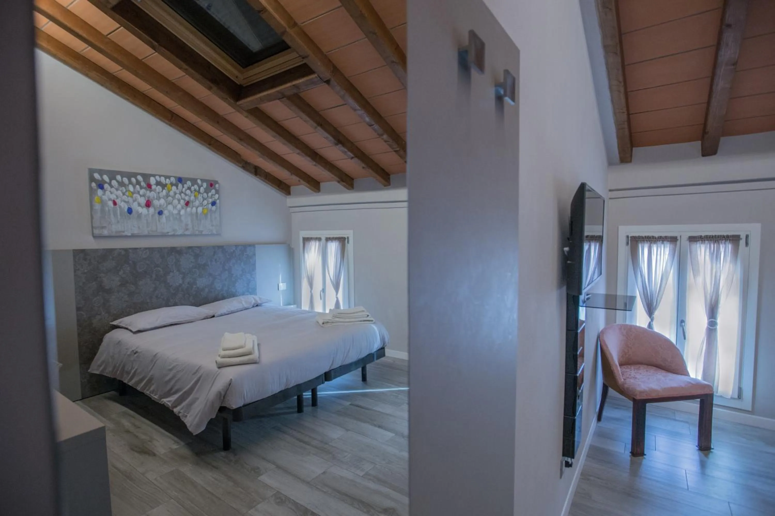 Bed in Lanterna Room&Breakfast