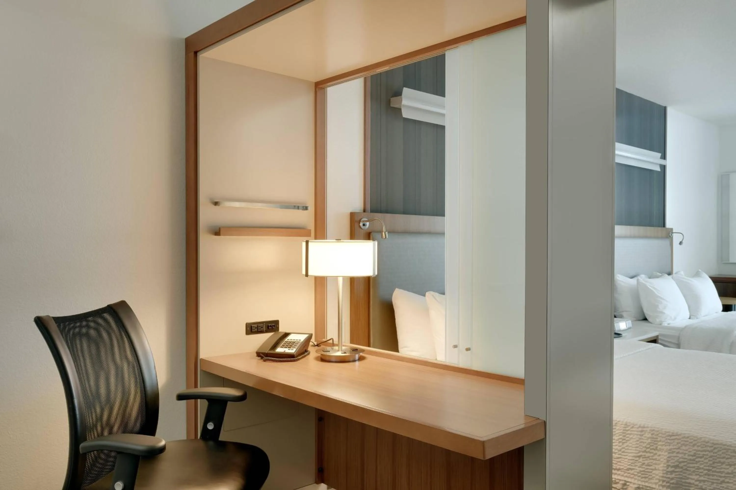 Bedroom, Bed in SpringHill Suites by Marriott Rexburg