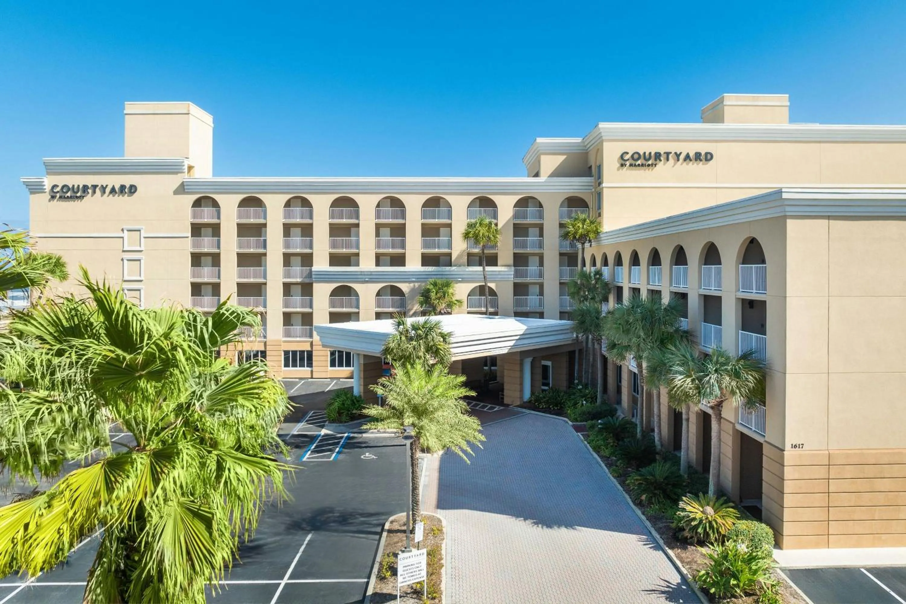 Property building in Courtyard by Marriott Jacksonville Beach Oceanfront