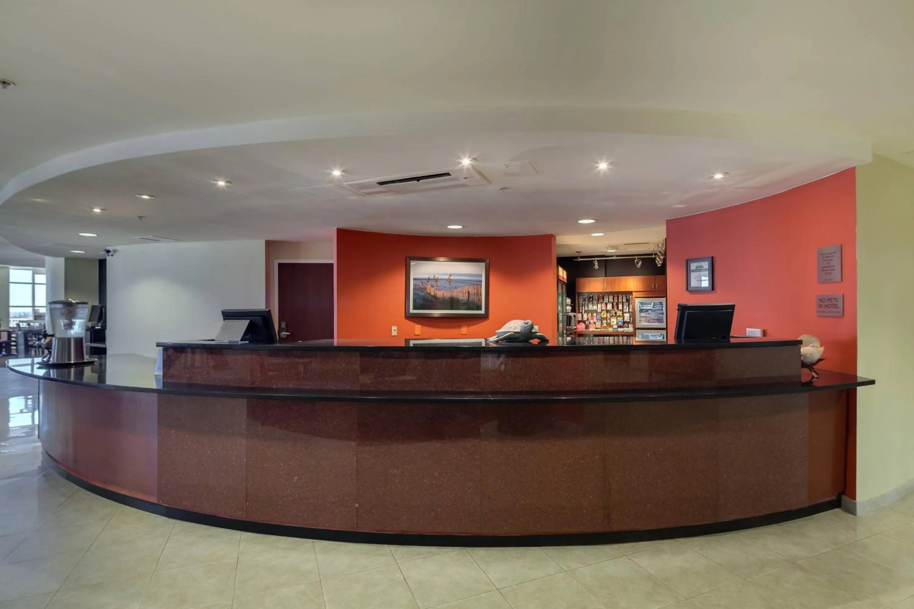 Lobby or reception in Courtyard by Marriott Jacksonville Beach Oceanfront
