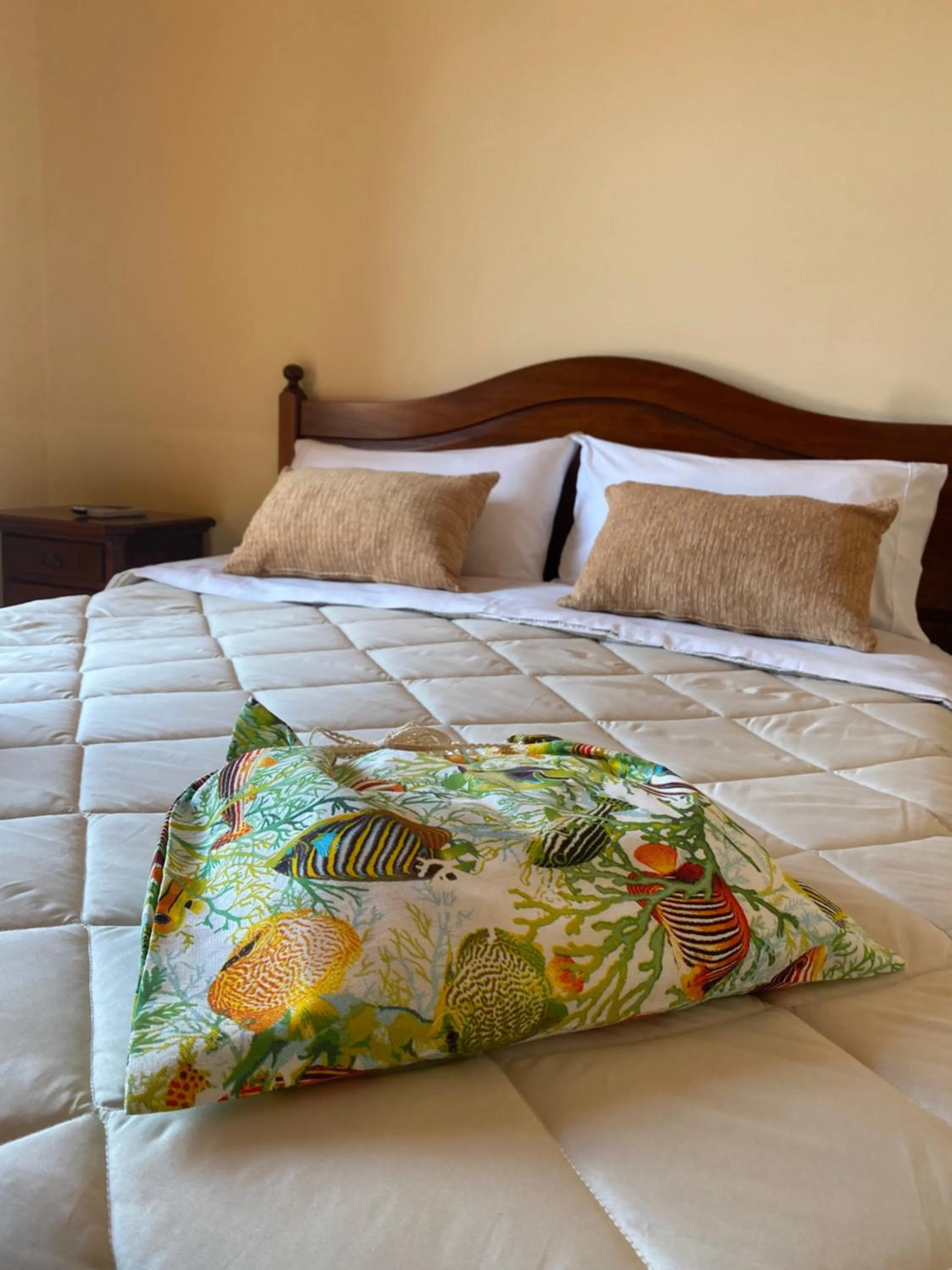 Bed in Hotel Costa Blu