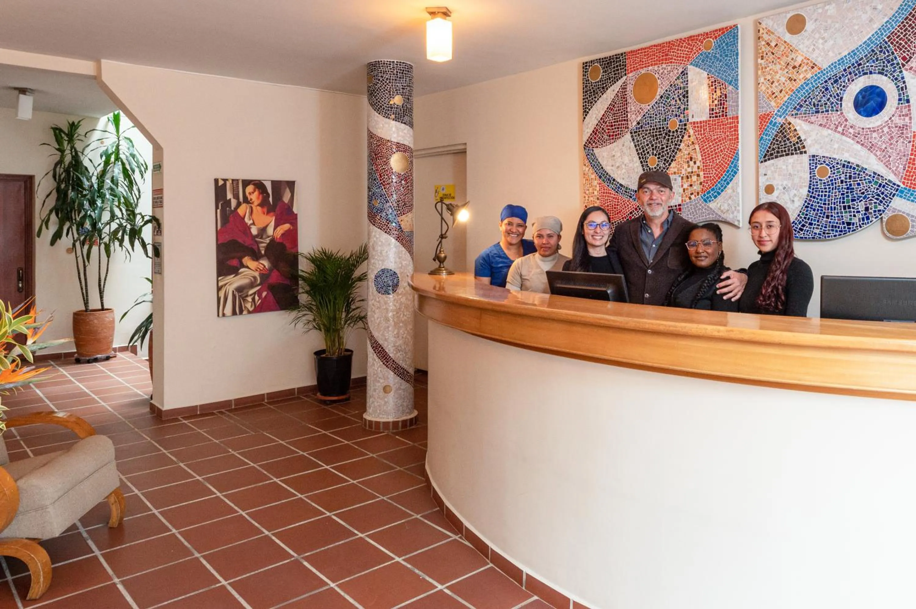 Staff in Hotel Casa Deco