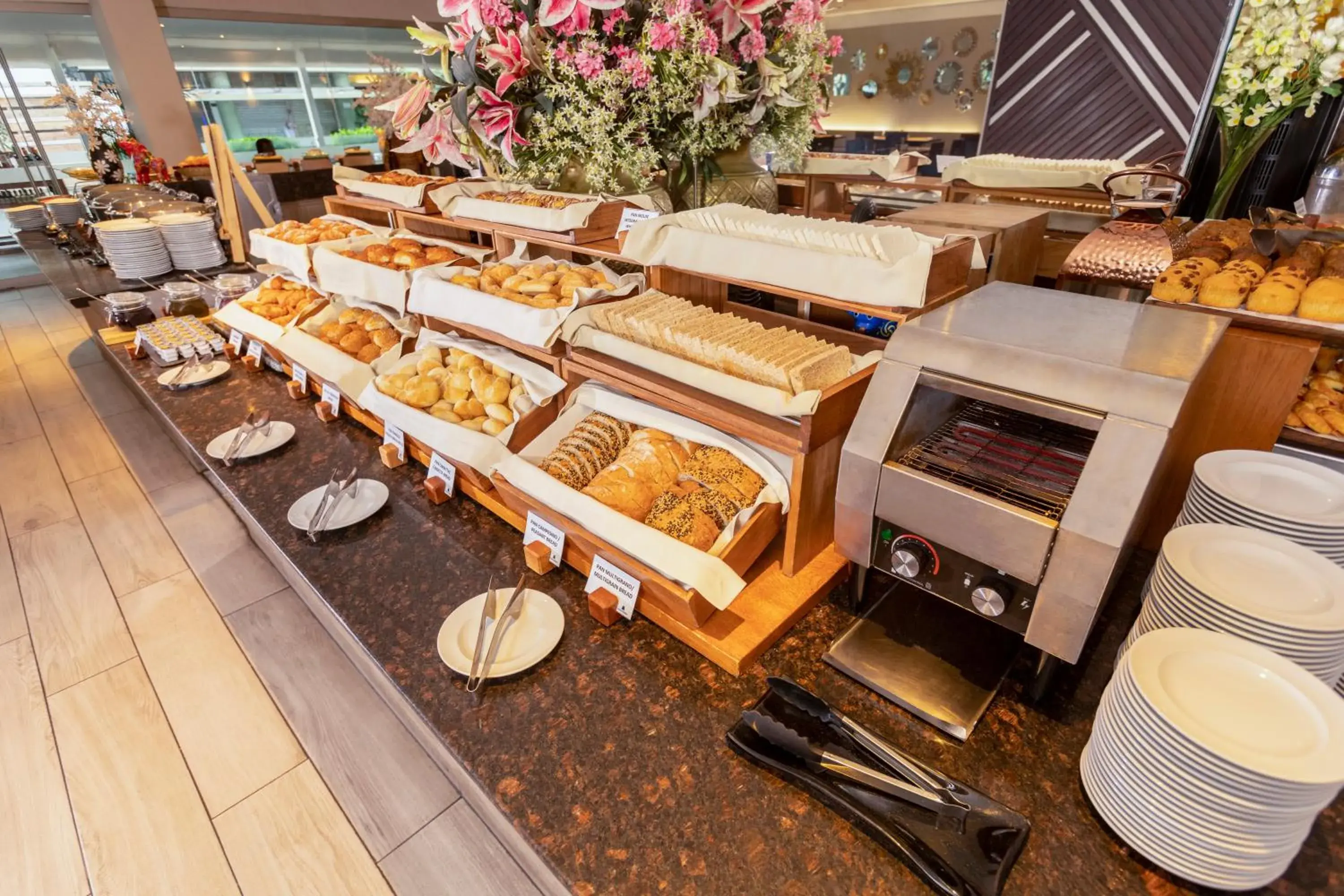Buffet breakfast in Casa Andina Premium Miraflores Buffet breakfast in Casa Andina Premium Miraflores