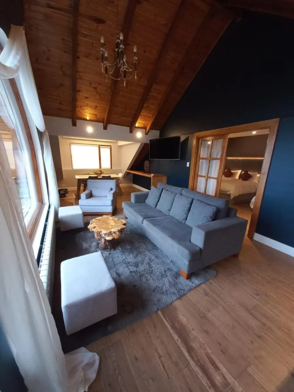 Living room in Hosteria y Restaurante America