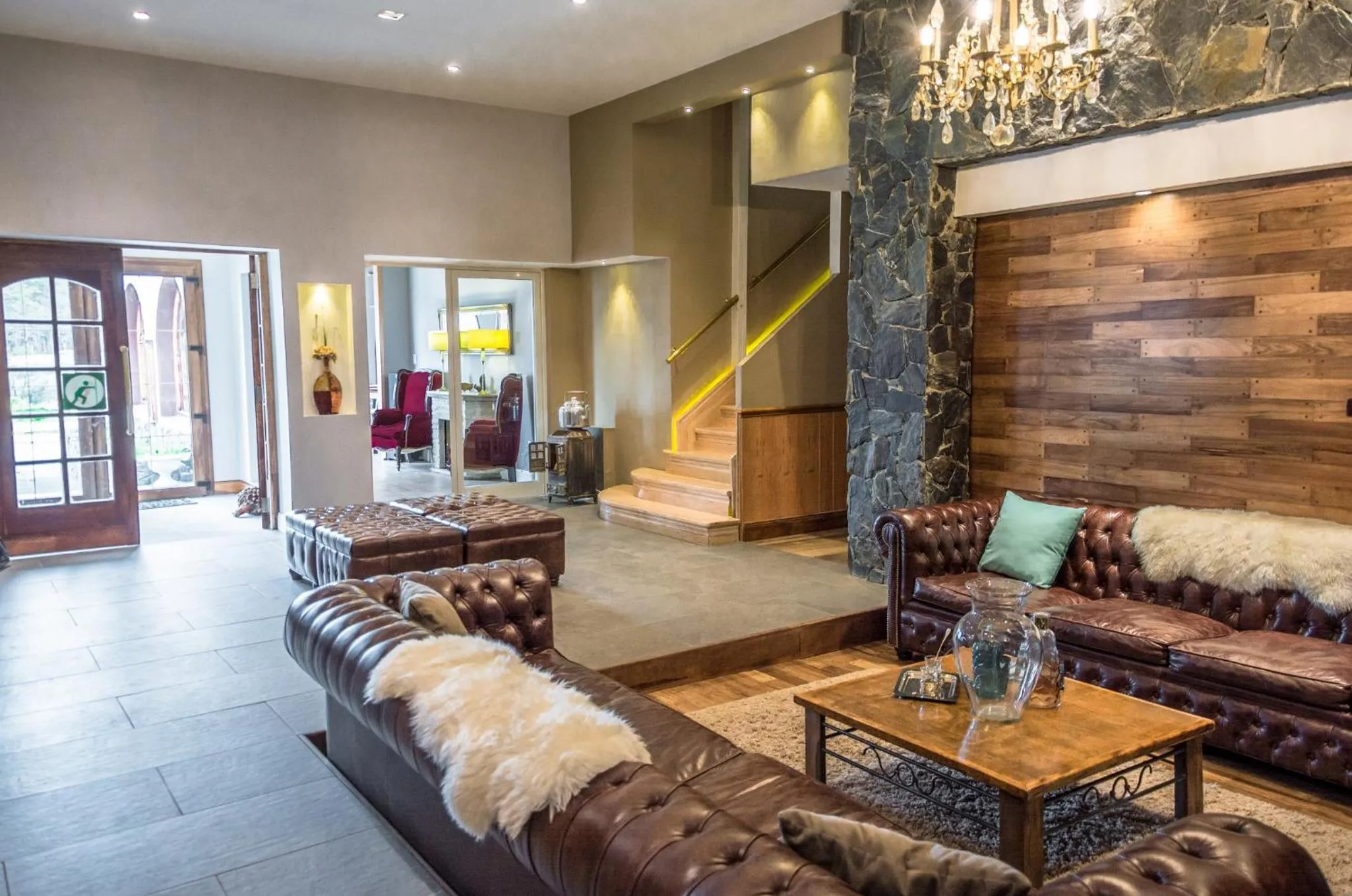 Lobby or reception in Hosteria y Restaurante America