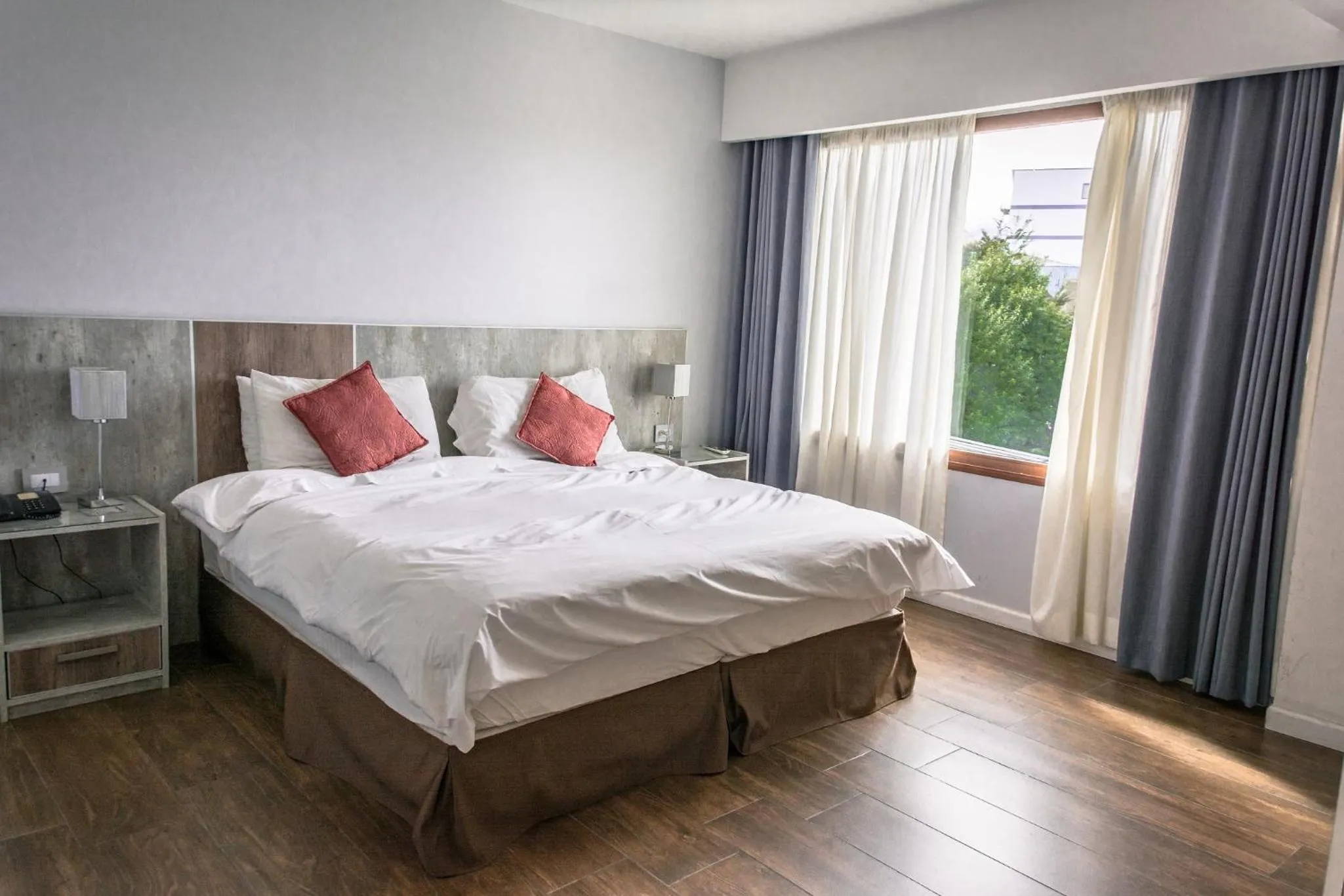 Bed in Hosteria y Restaurante America