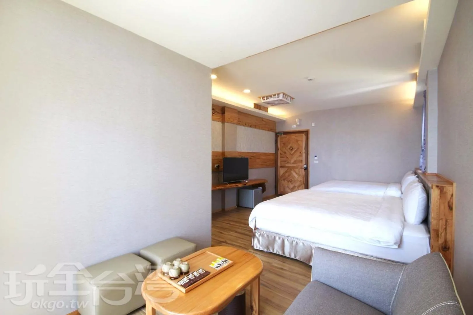 Bed in Taitung Sea Wall Homestay
