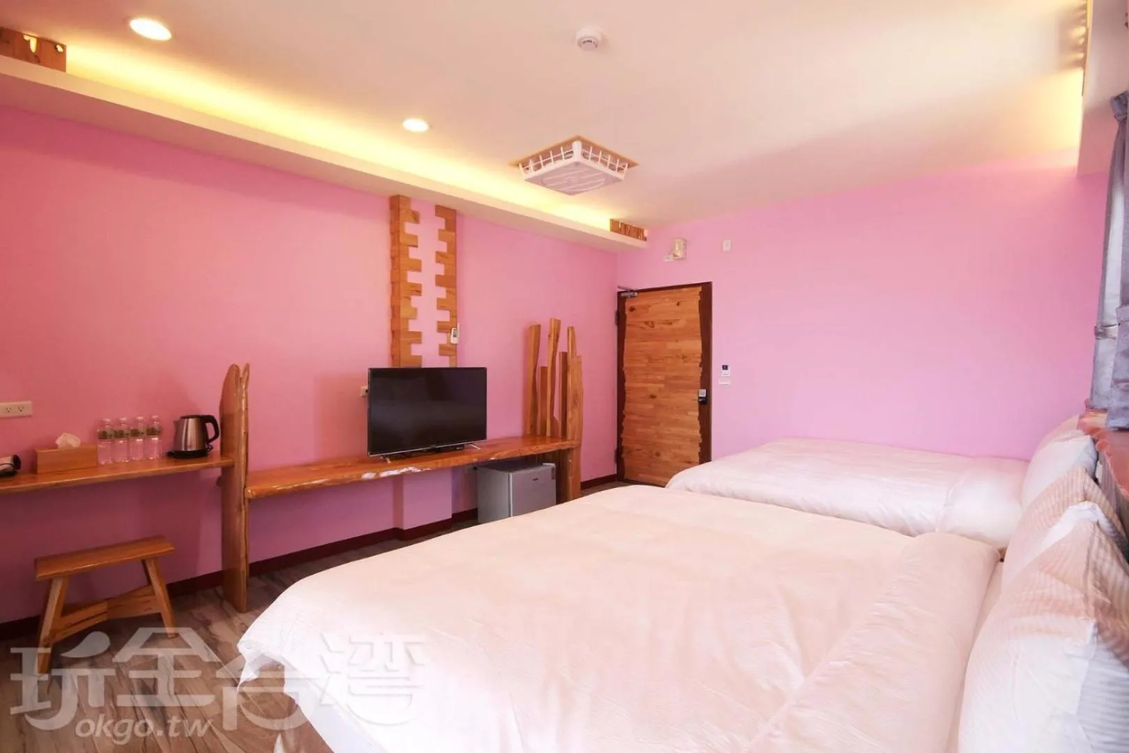 Bed in Taitung Sea Wall Homestay