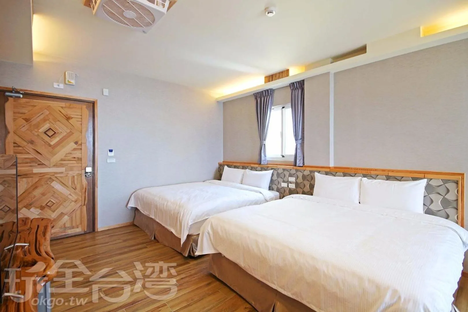 Bed in Taitung Sea Wall Homestay