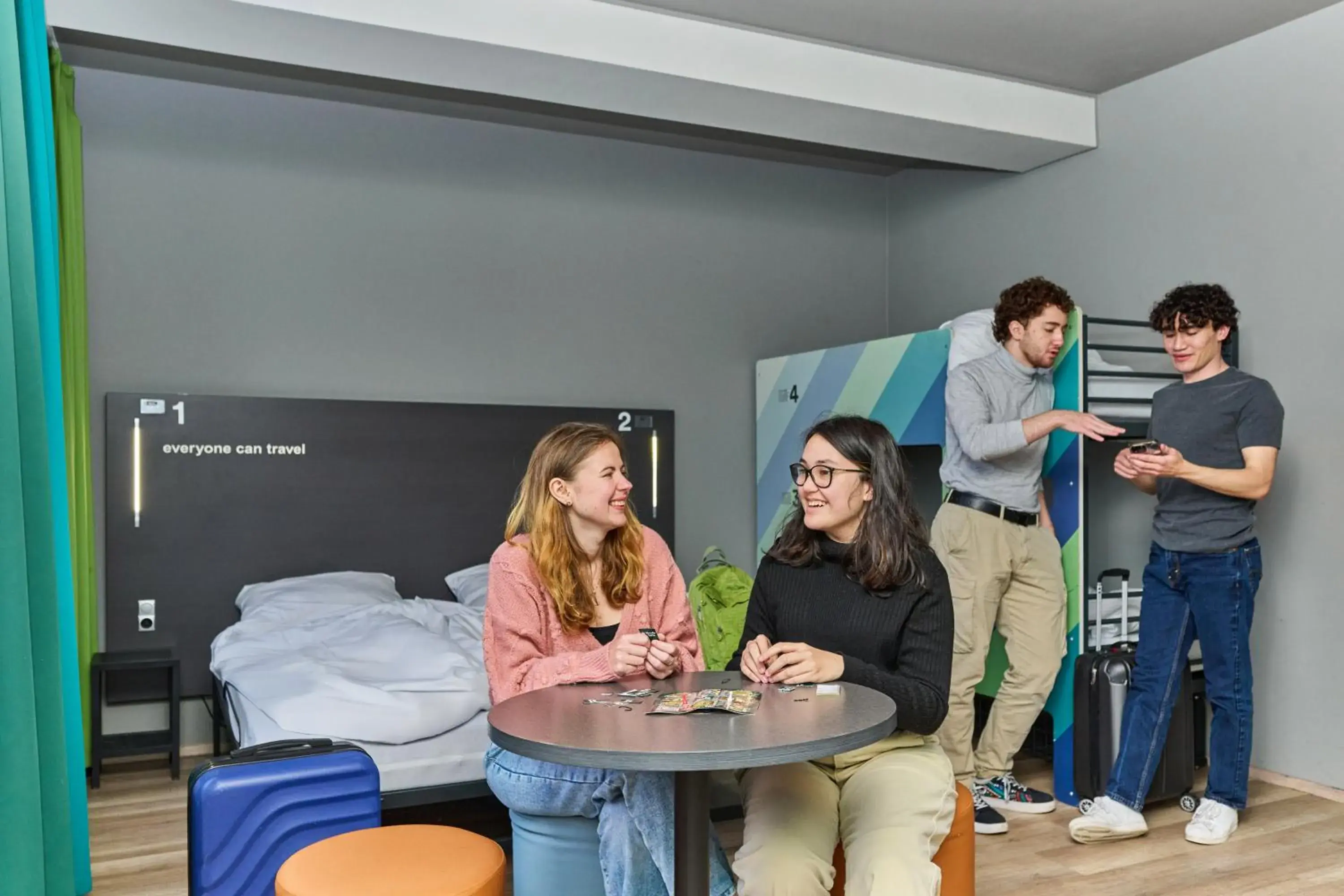 Bed in a&o Bremen Hauptbahnhof Bed in a&o Bremen Hauptbahnhof