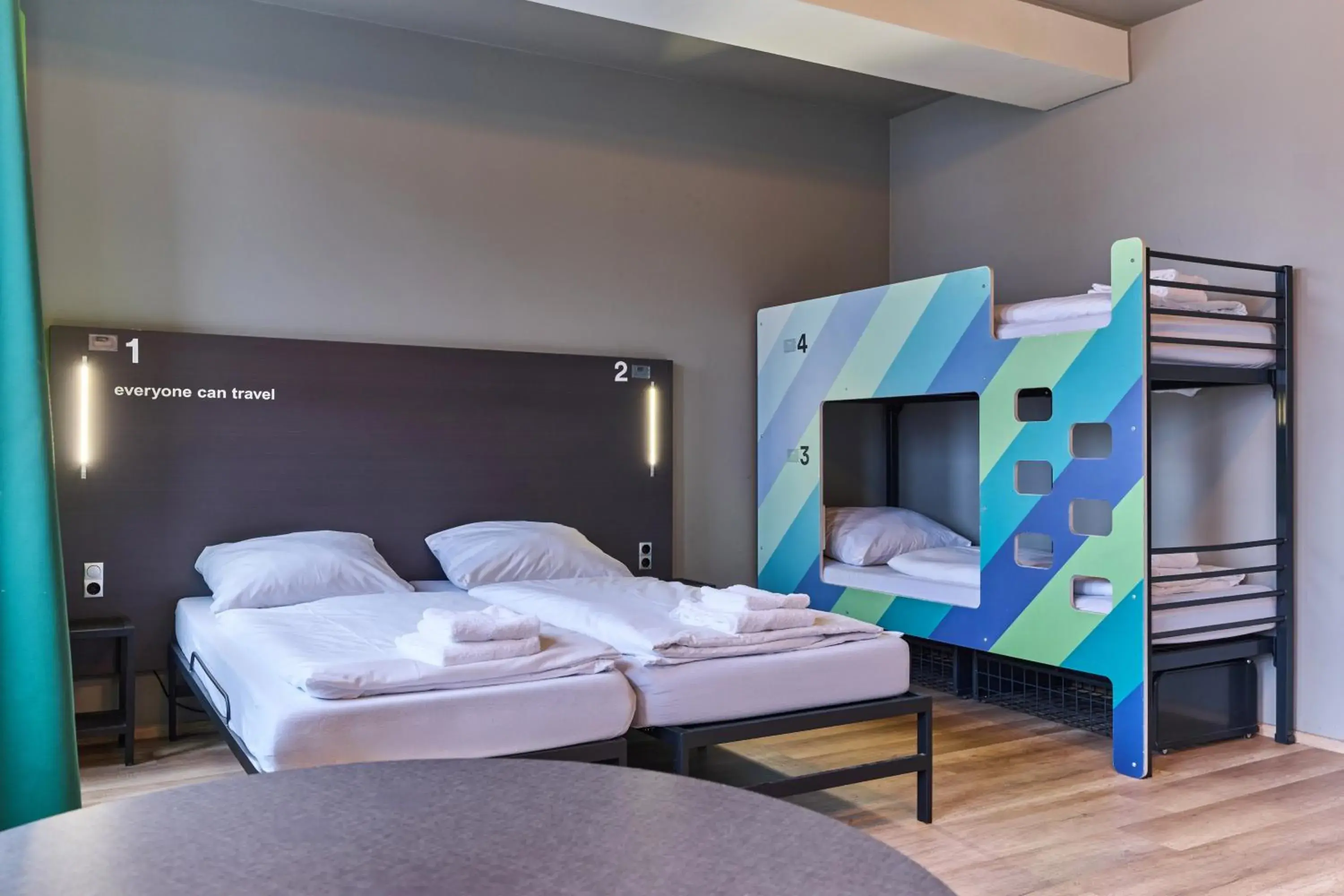 Bed in a&o Bremen Hauptbahnhof Bed in a&o Bremen Hauptbahnhof