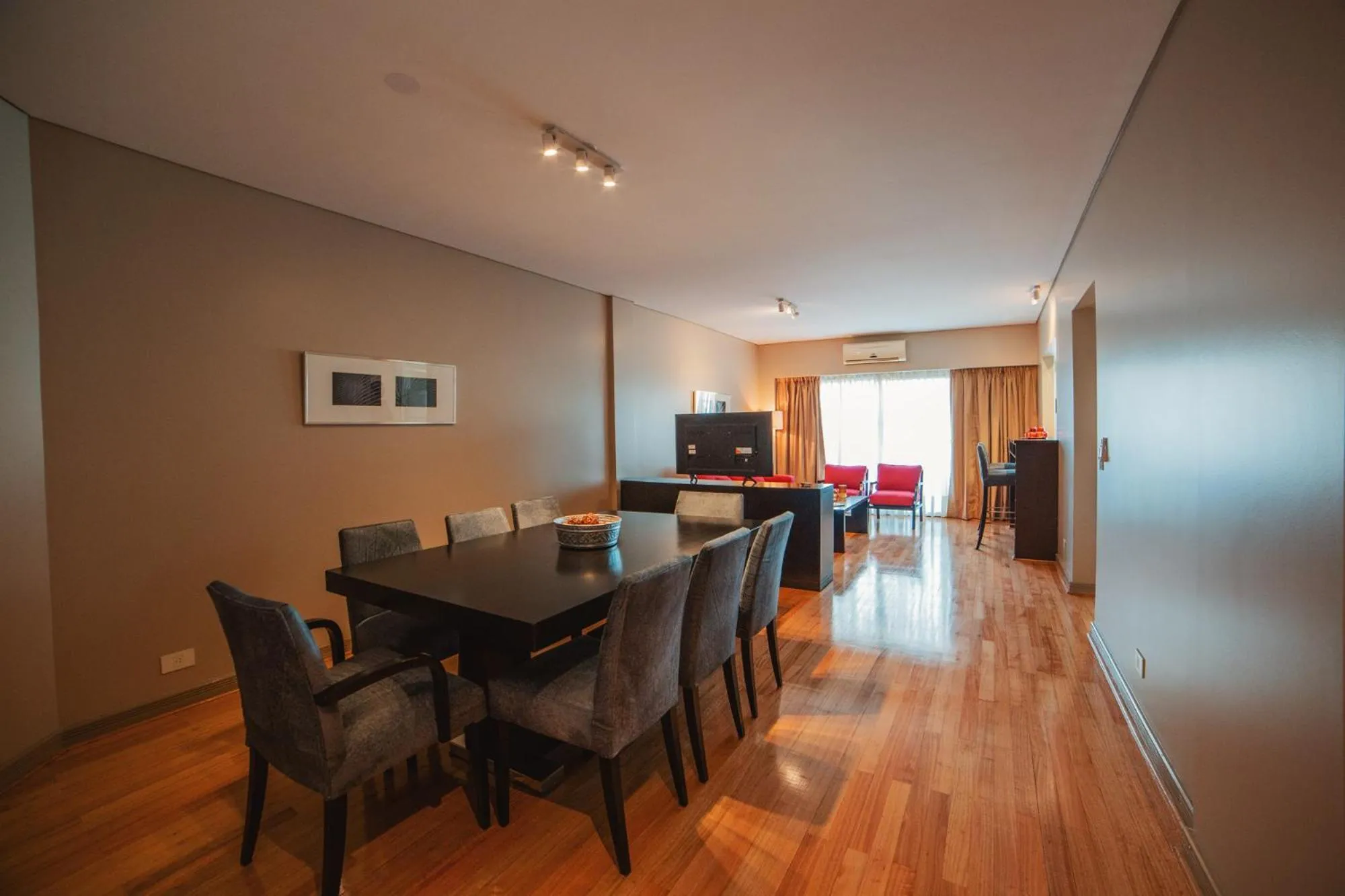 Living room in ARC Callao Studios & Suites