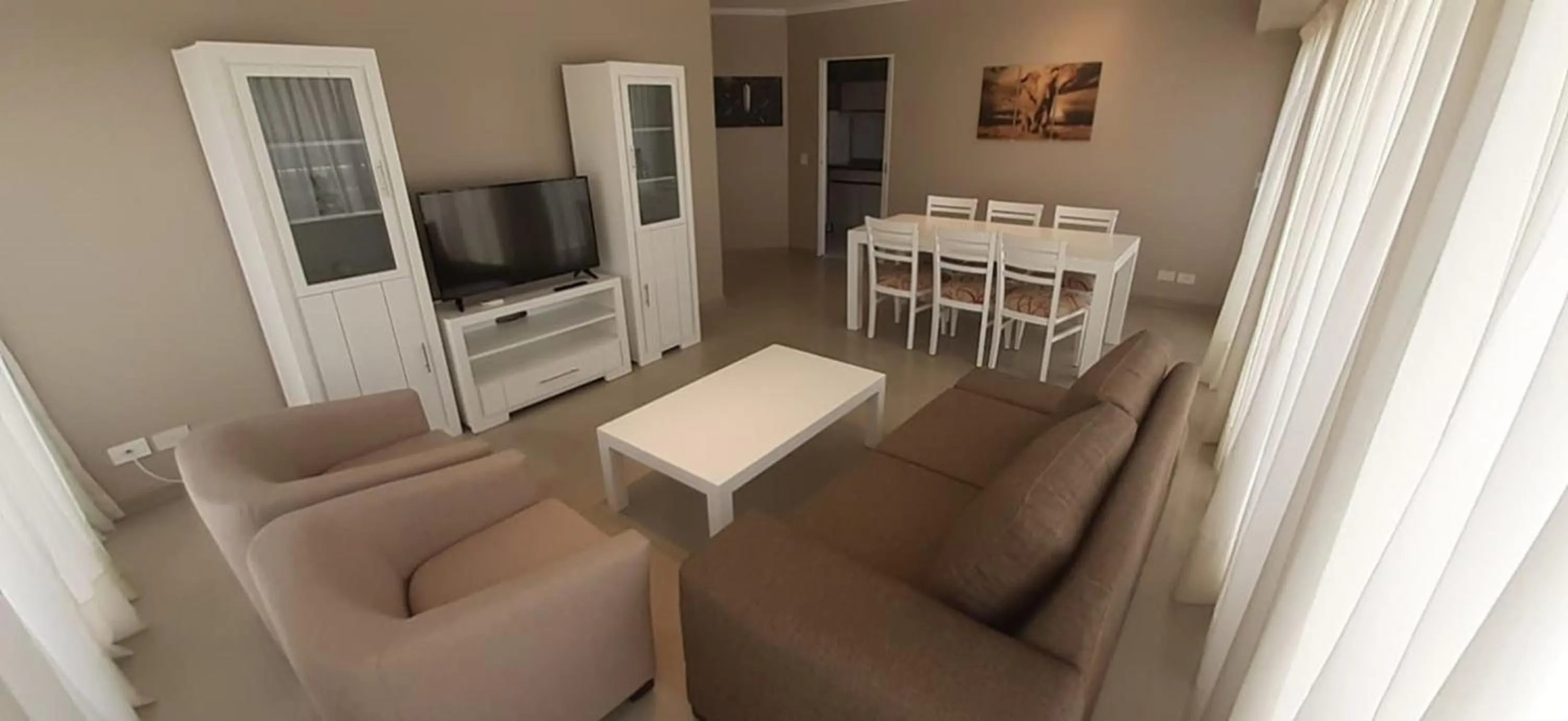 Living room in ARC Callao Studios & Suites