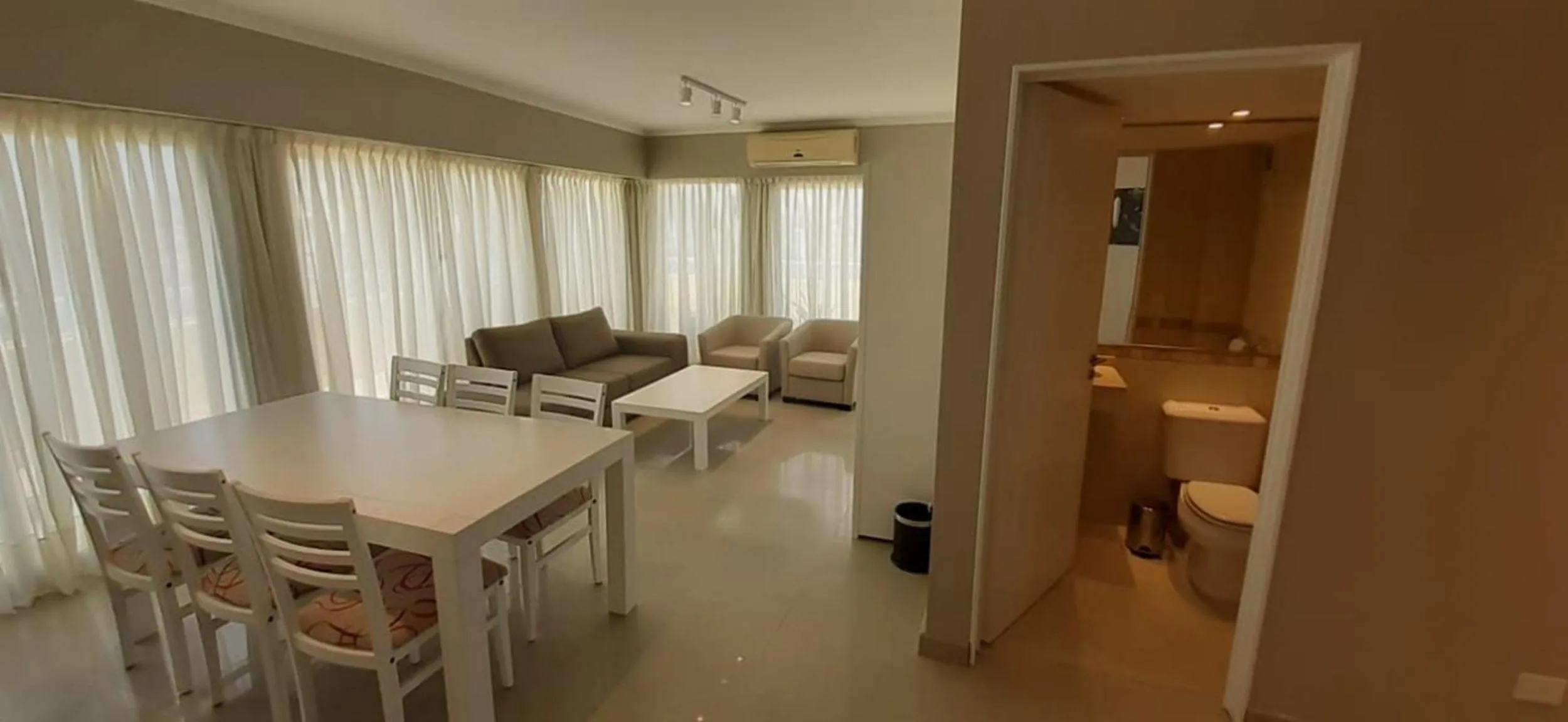 Living room in ARC Callao Studios & Suites