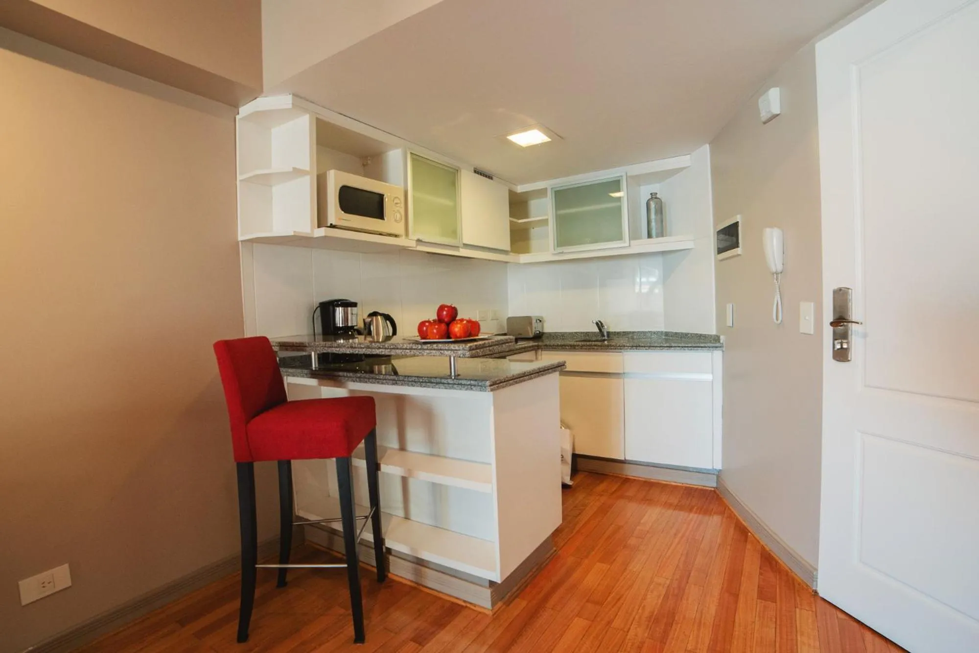 Kitchen or kitchenette in ARC Callao Studios & Suites