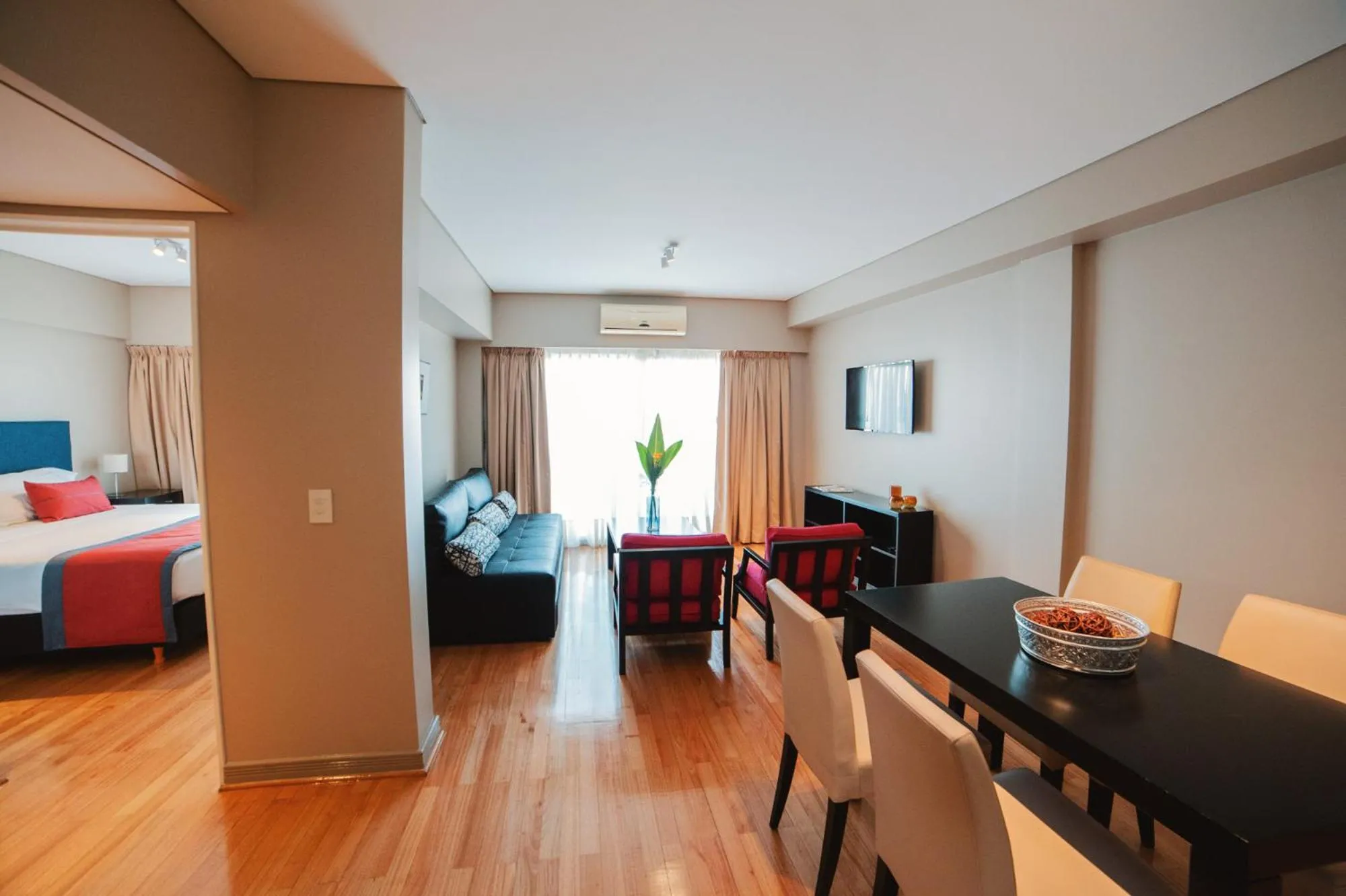 Seating area, Bed in ARC Callao Studios & Suites
