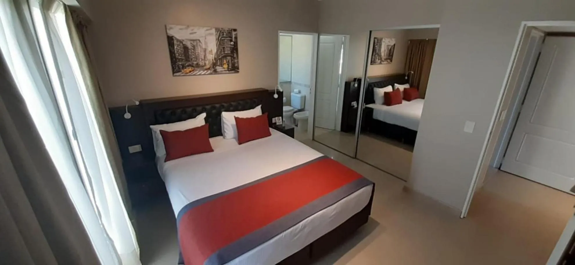 Bedroom, Bed in ARC Callao Studios & Suites