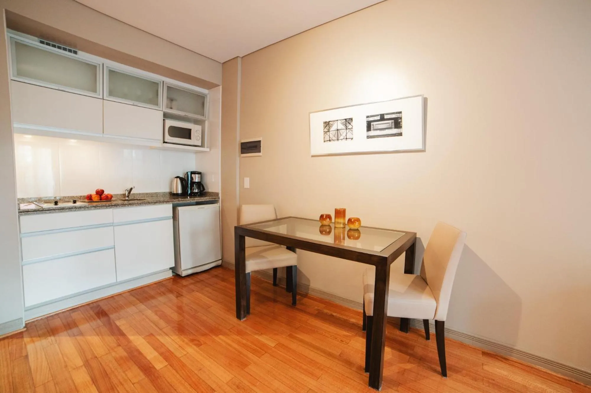 Kitchen or kitchenette in ARC Callao Studios & Suites