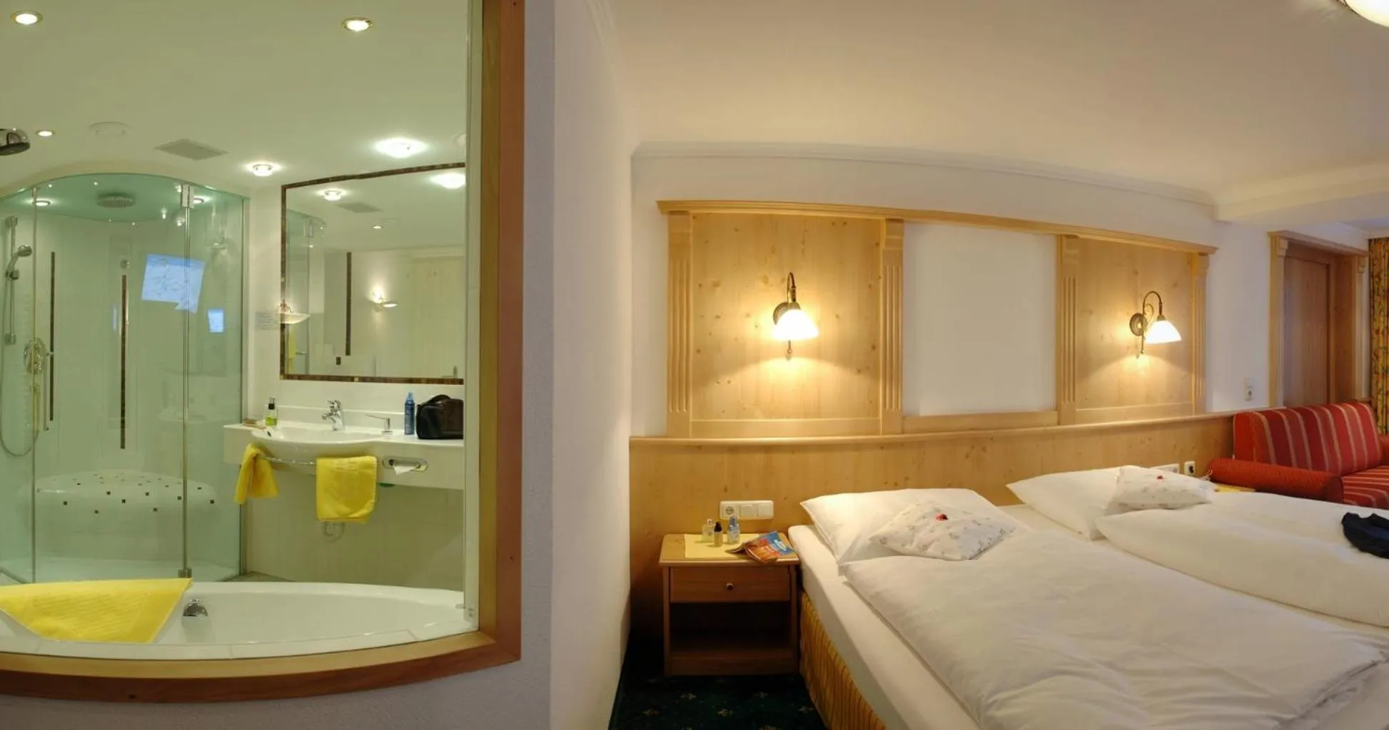 Photo of the whole room, Bed in Arlberghaus