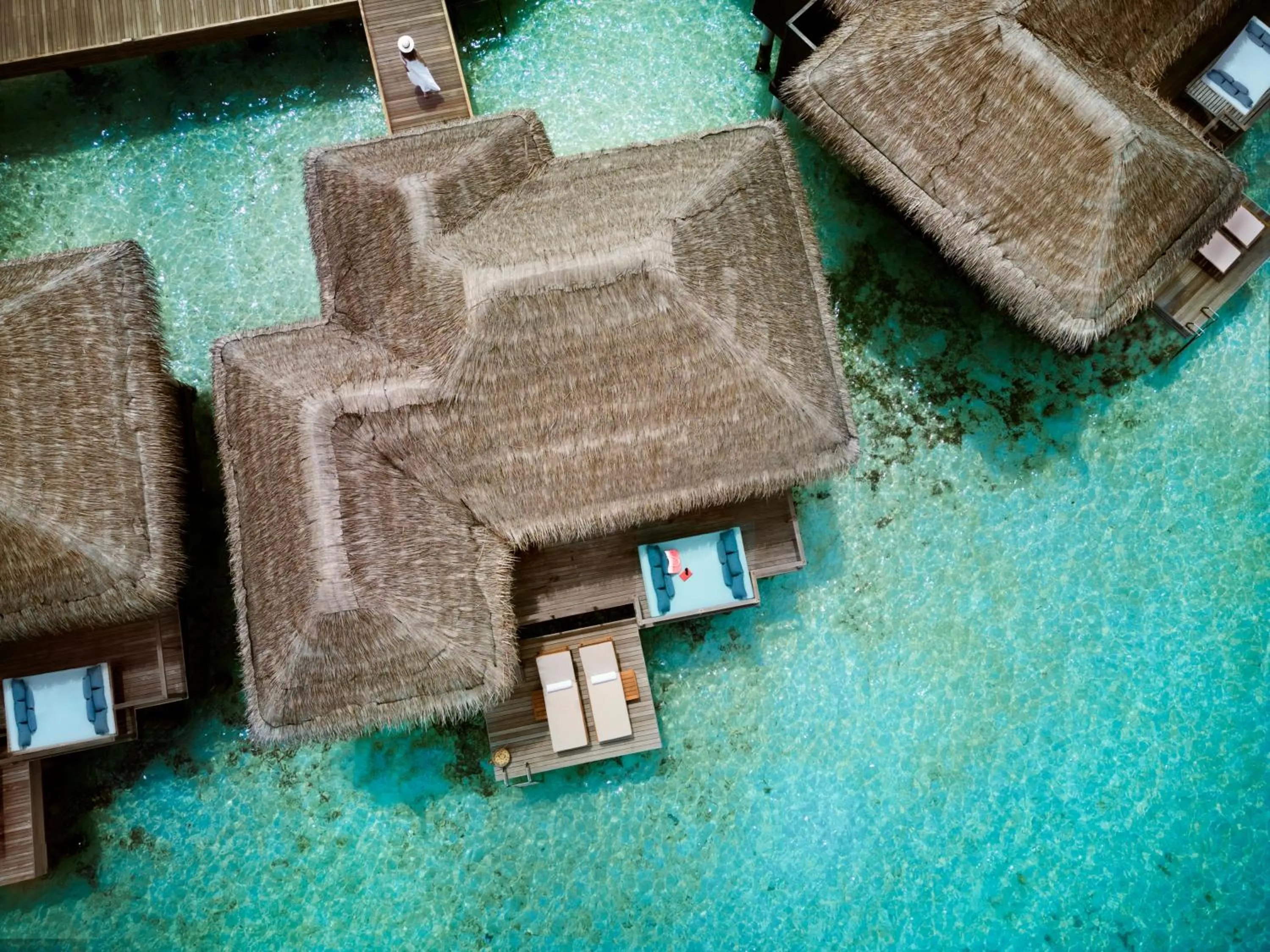 Bird's eye view in Anantara Veli Maldives Resort