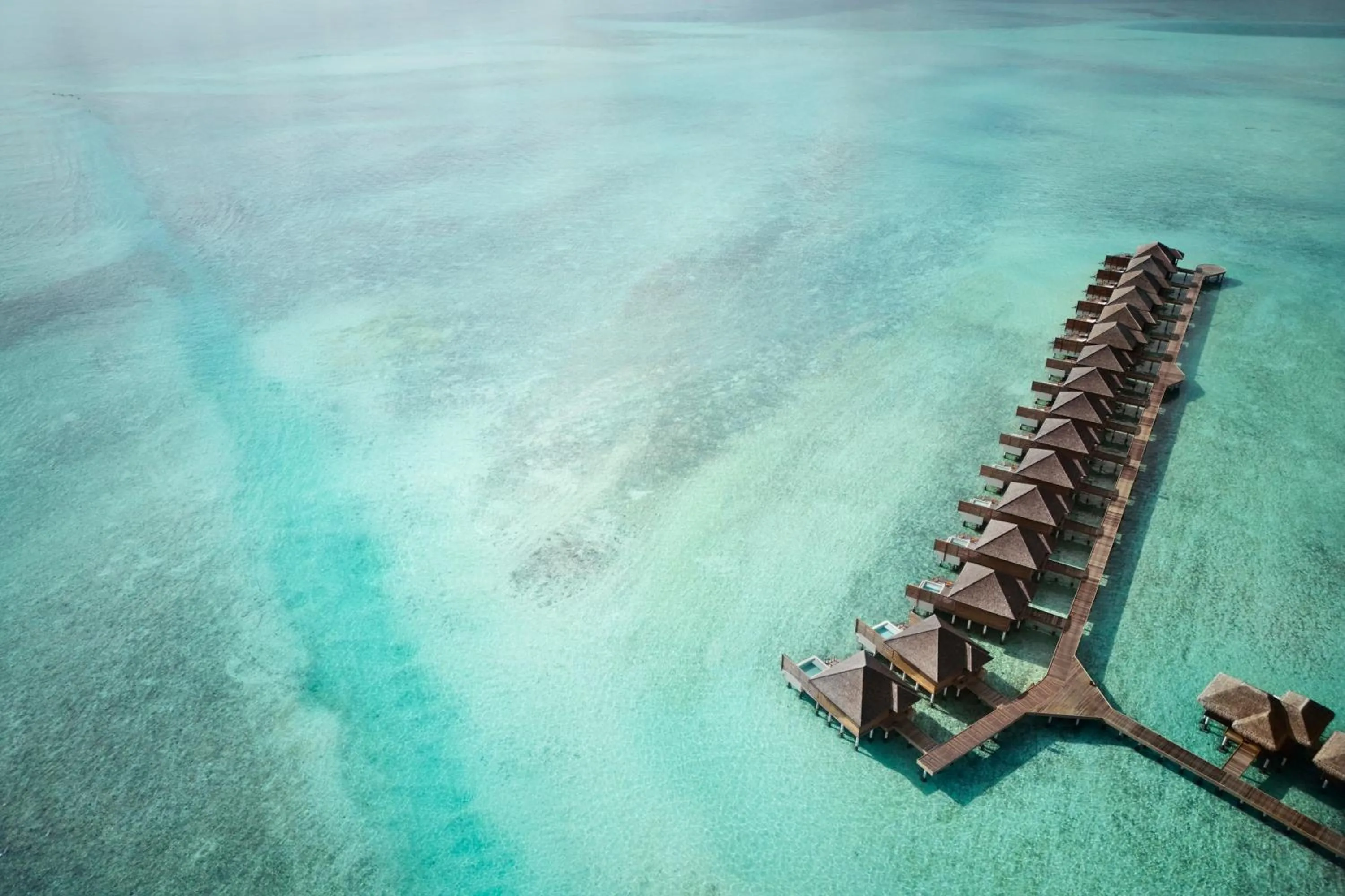 Bird's eye view in Anantara Veli Maldives Resort