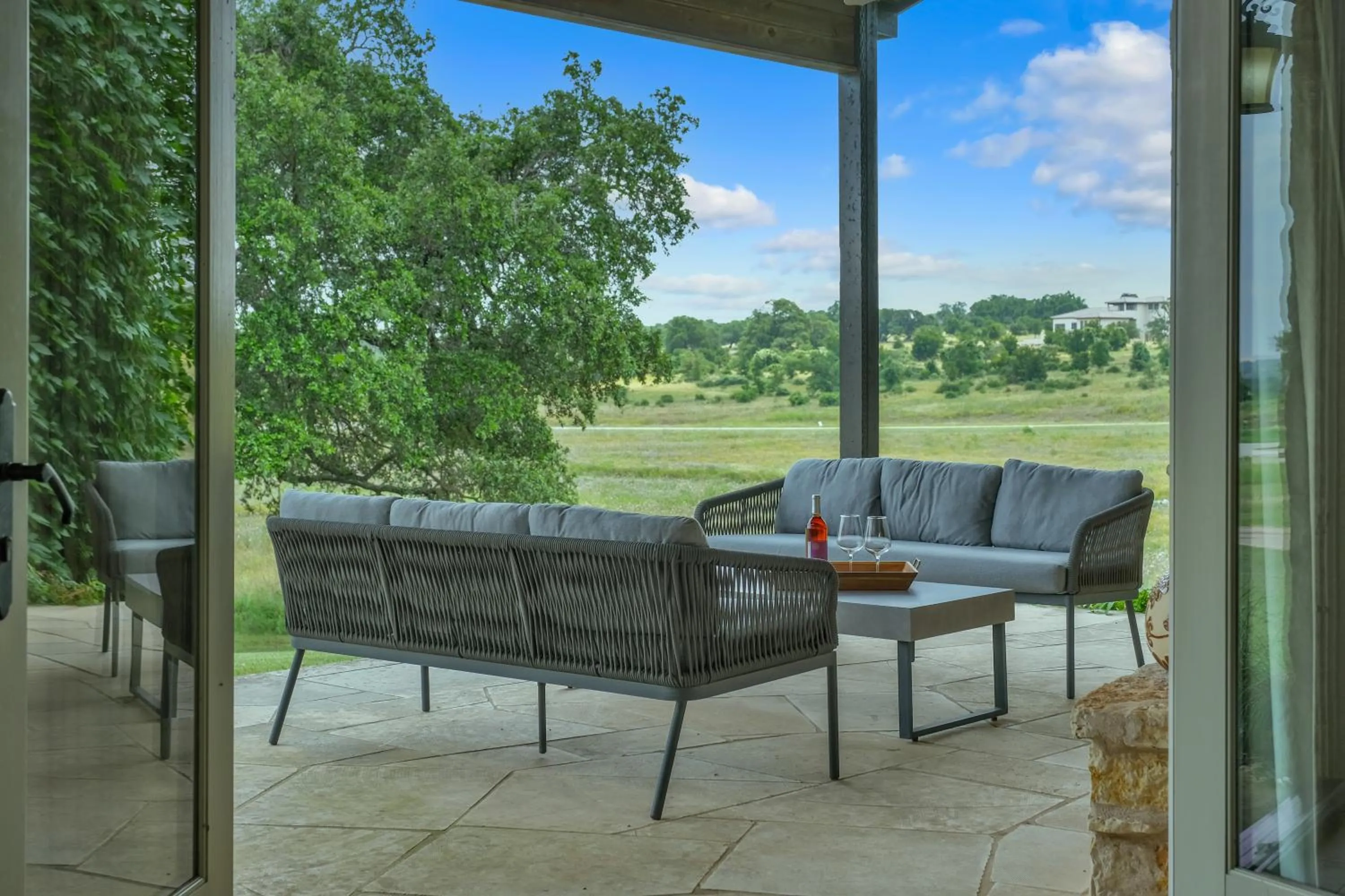 Patio in The Vineyard at Florence