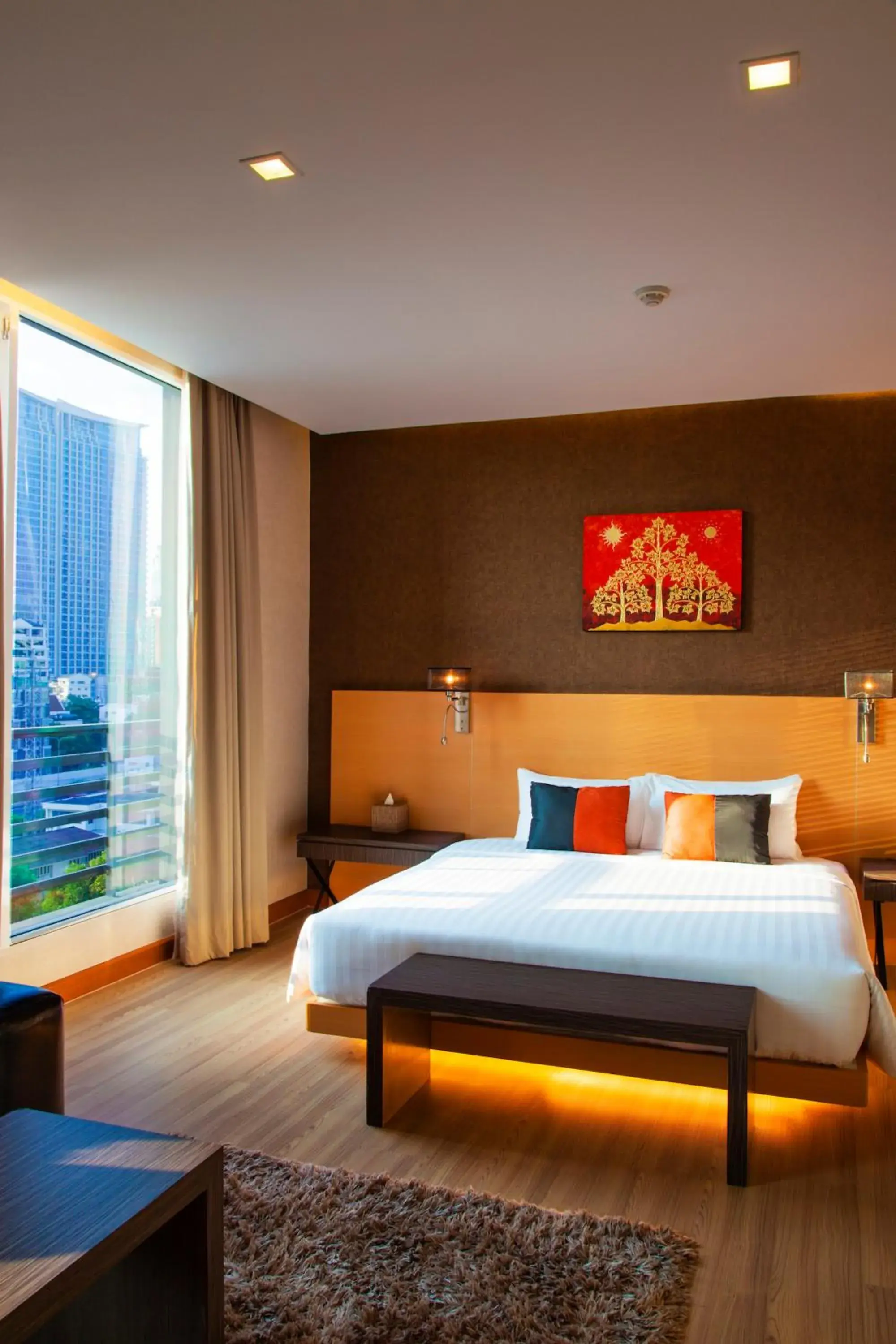Bed in Hotel Solo, Sukhumvit 2, Bangkok - SHA Extra Plus Bed in Hotel Solo, Sukhumvit 2, Bangkok - SHA Extra Plus