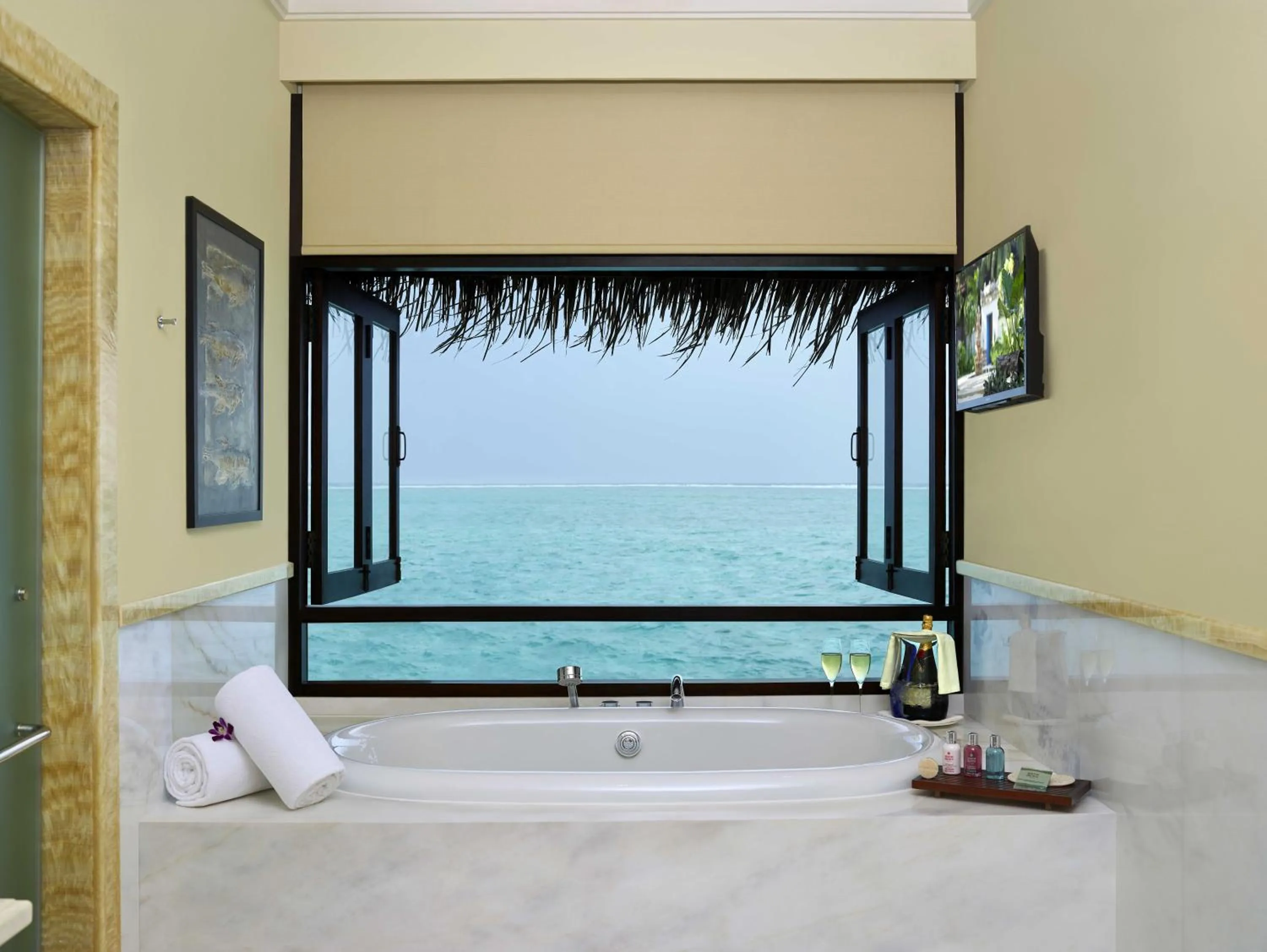 Bathroom in Taj Exotica Resort & Spa, Maldives