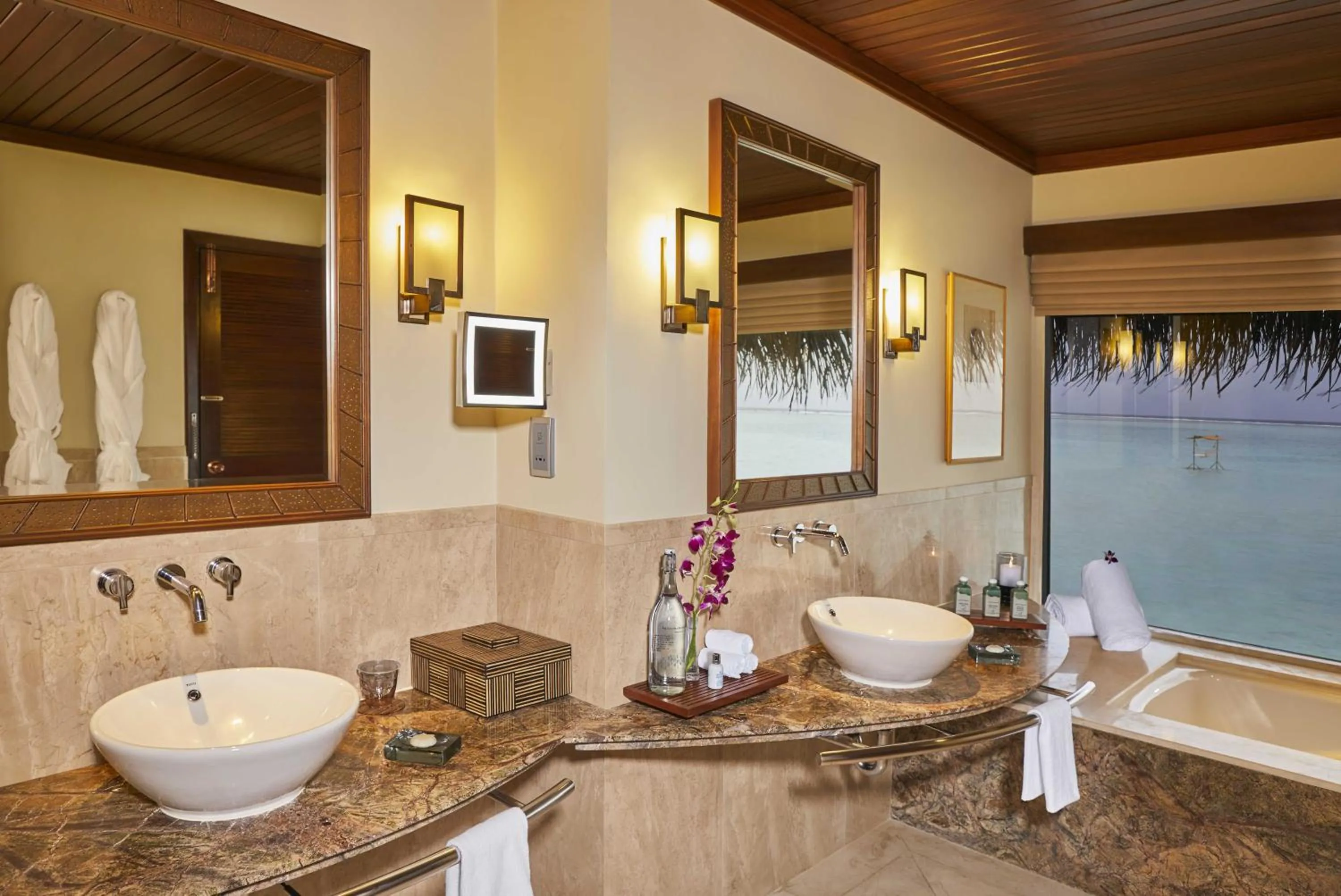 Toilet in Taj Exotica Resort & Spa, Maldives