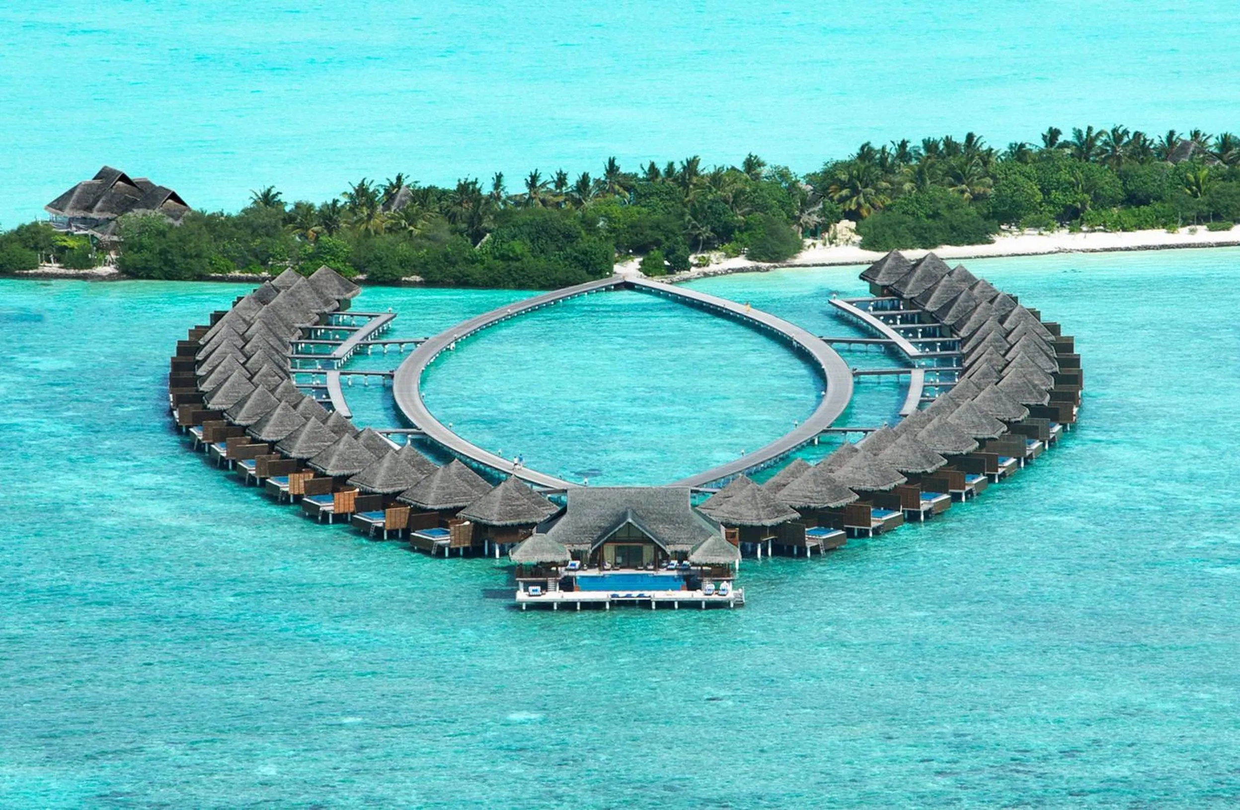Facade/entrance in Taj Exotica Resort & Spa, Maldives