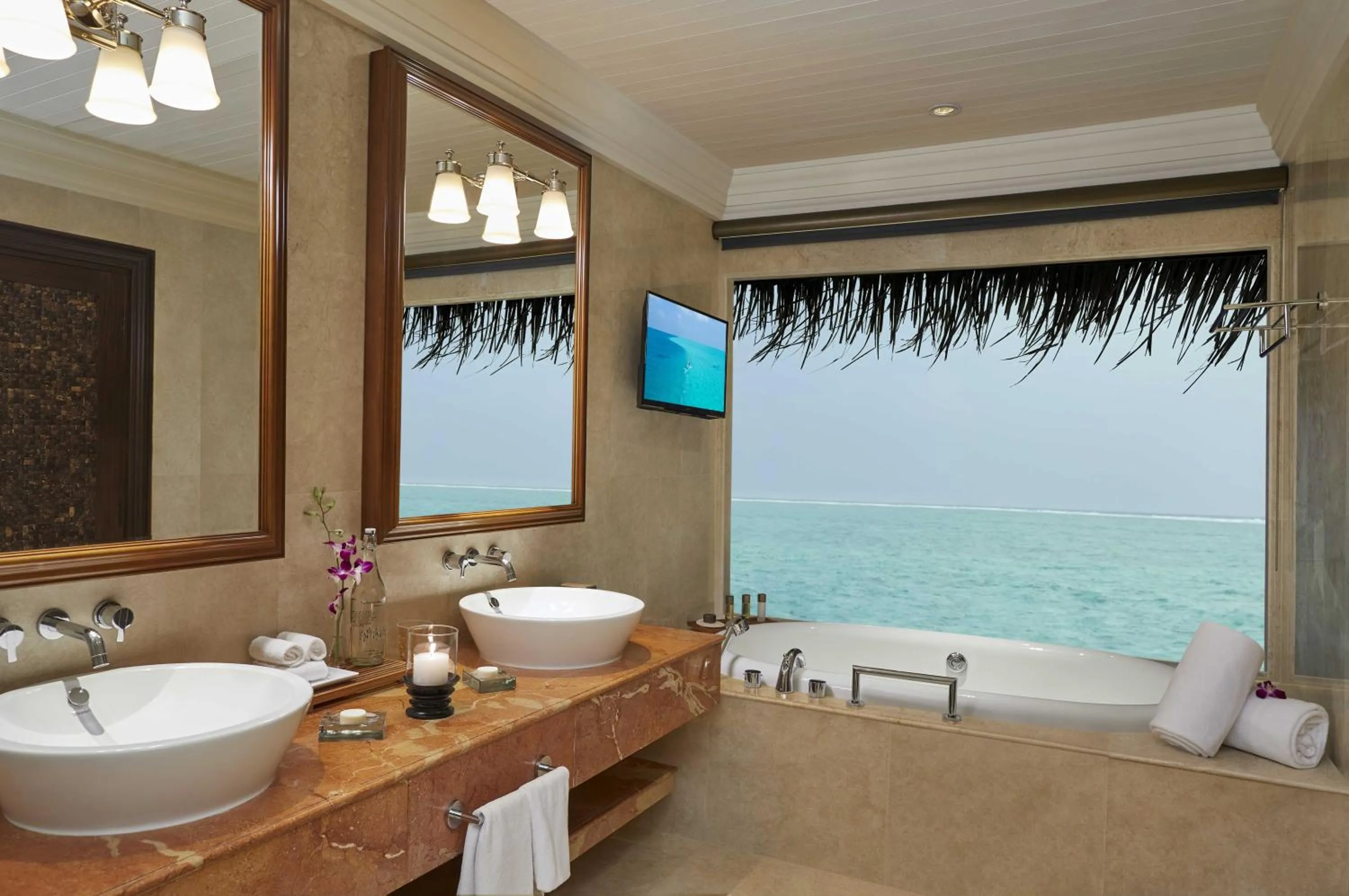 Bathroom in Taj Exotica Resort & Spa, Maldives