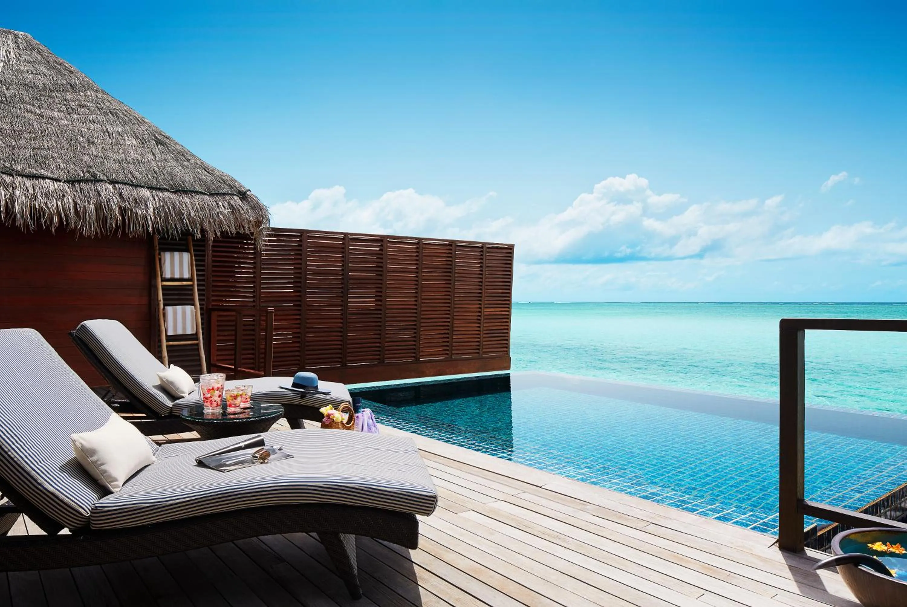 Patio in Taj Exotica Resort & Spa, Maldives