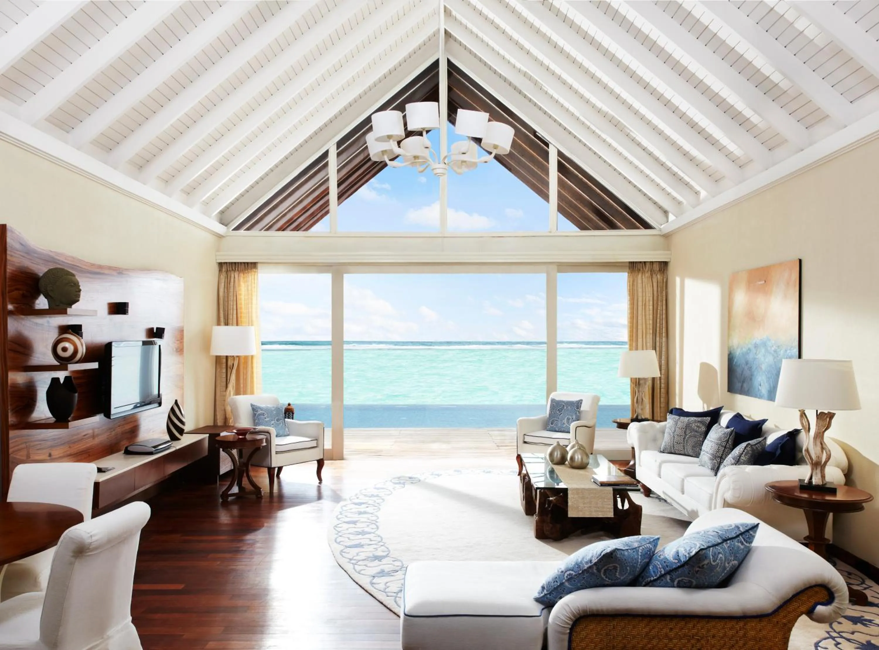 Living room in Taj Exotica Resort & Spa, Maldives