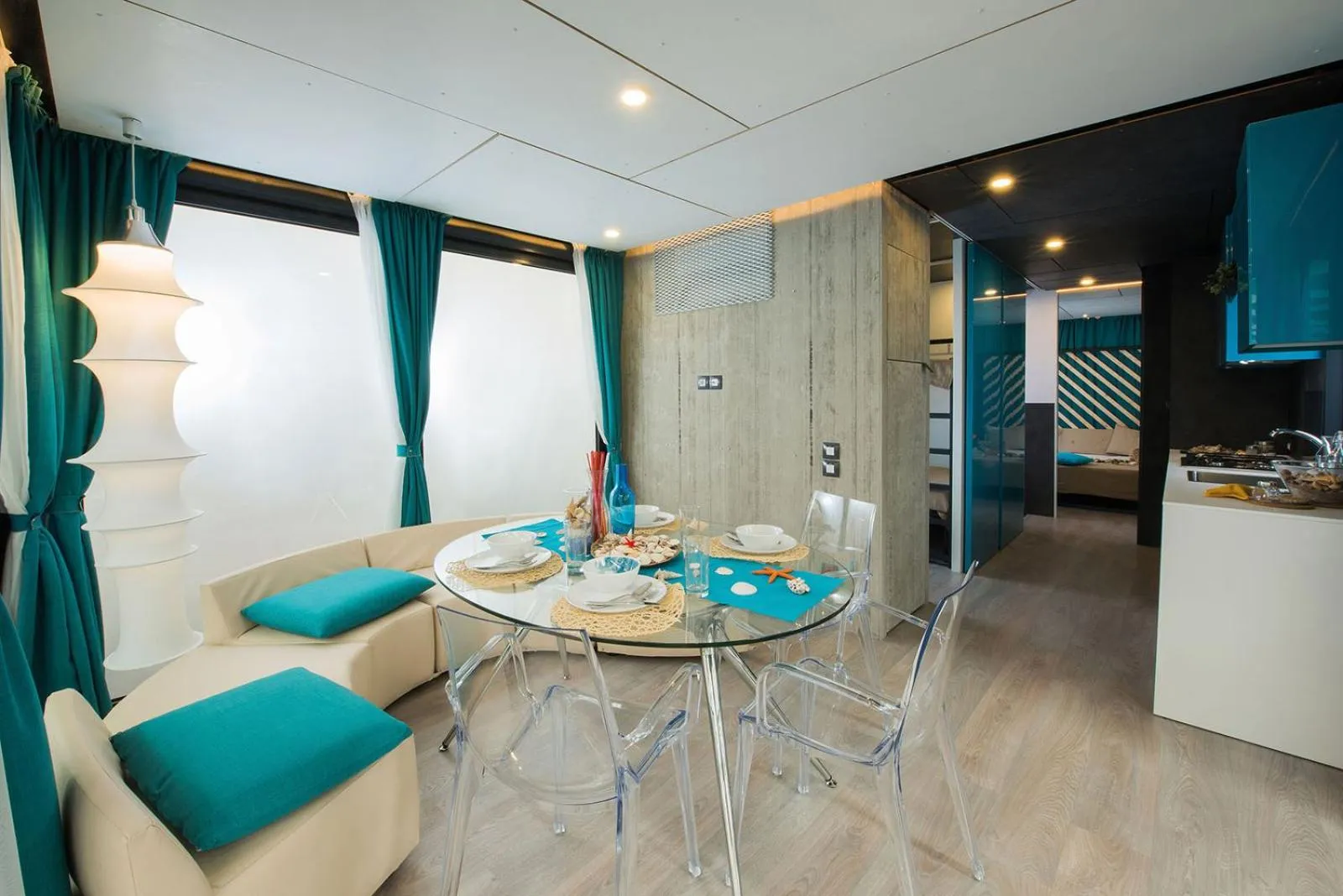 Kitchen or kitchenette in Le Palme Village