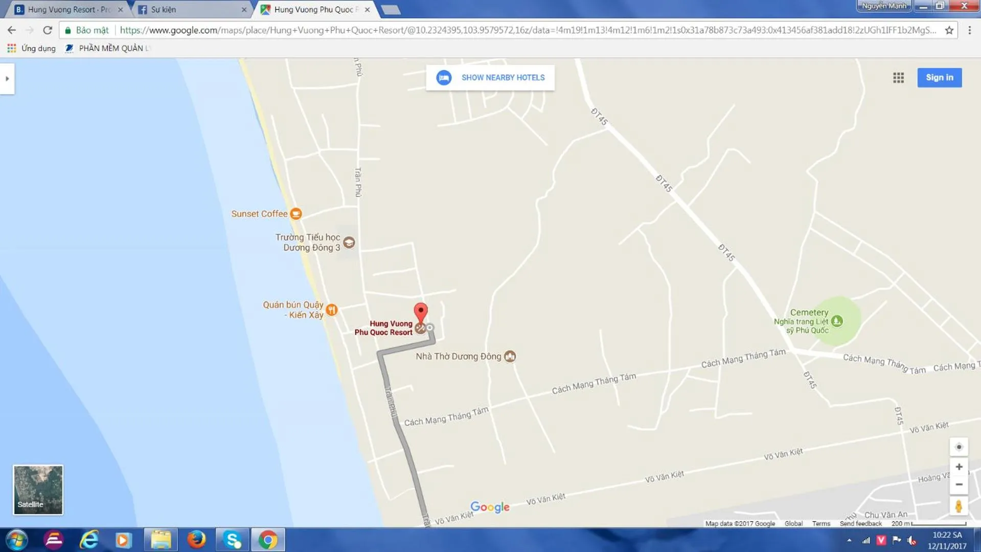 Off site in Hung Vuong Resort