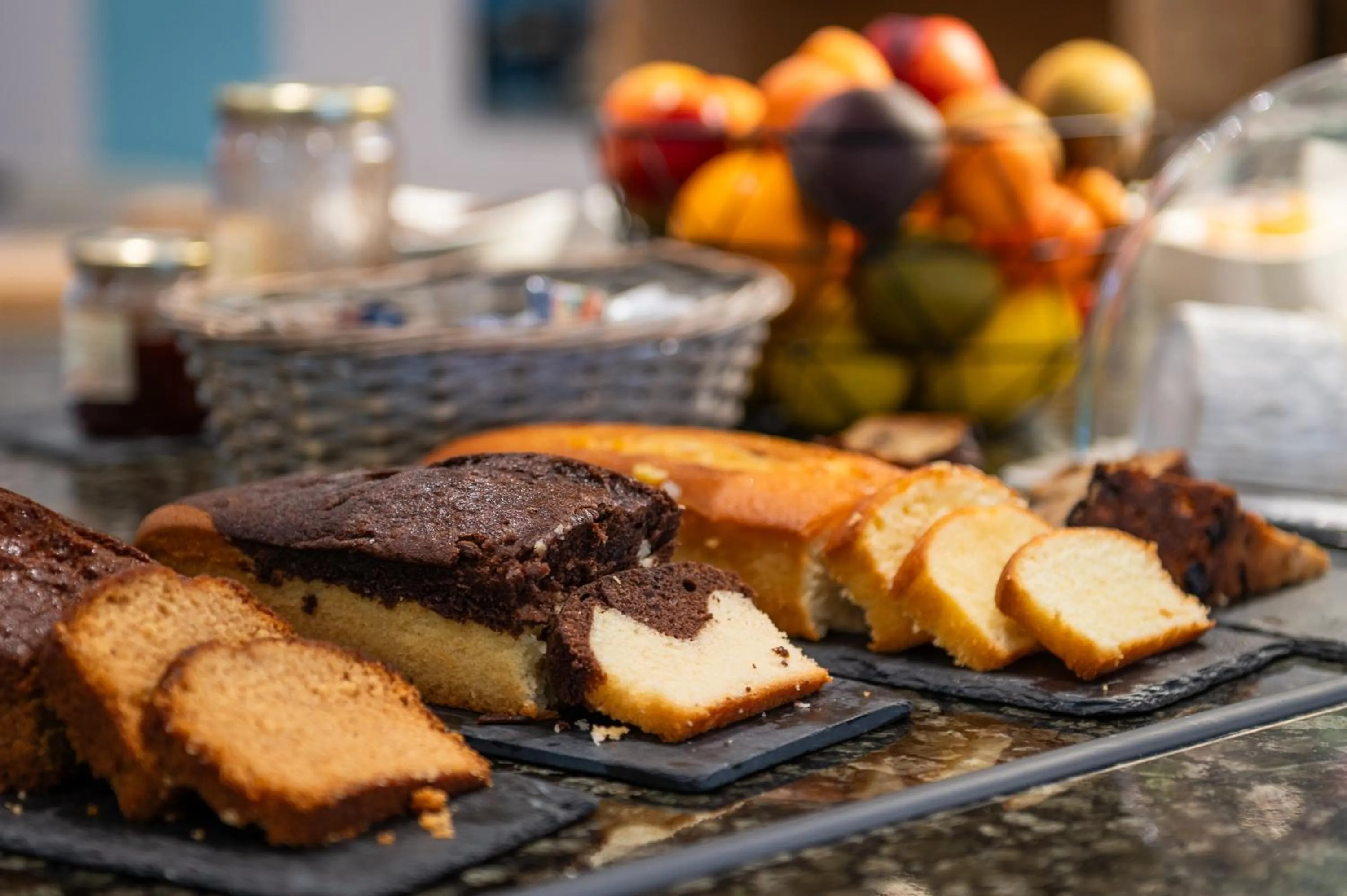 Breakfast in Hostellerie Du Mont Aimé