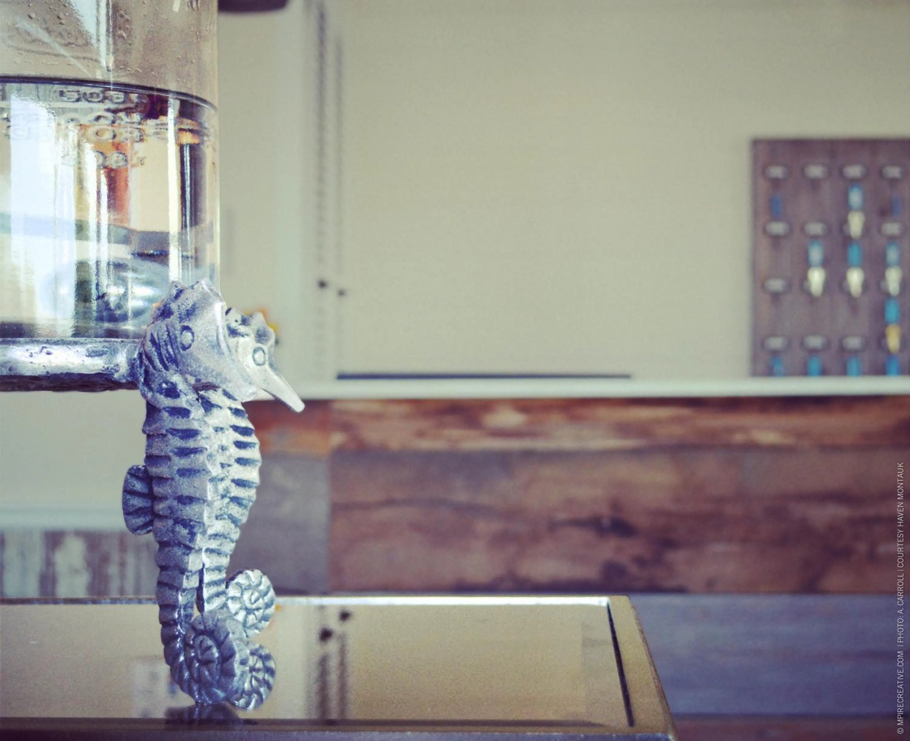 Decorative detail in Haven Montauk