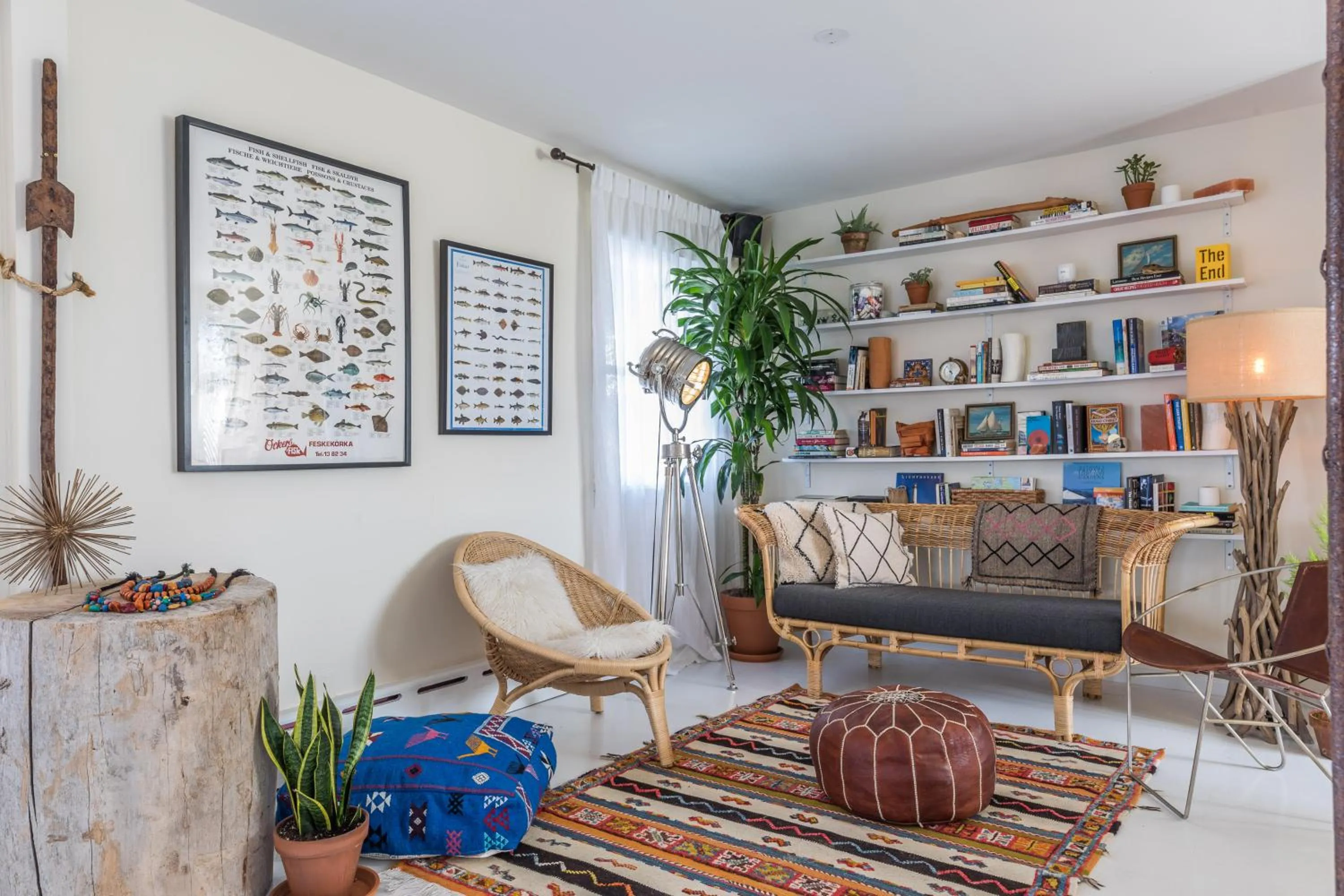 Seating area in Haven Montauk