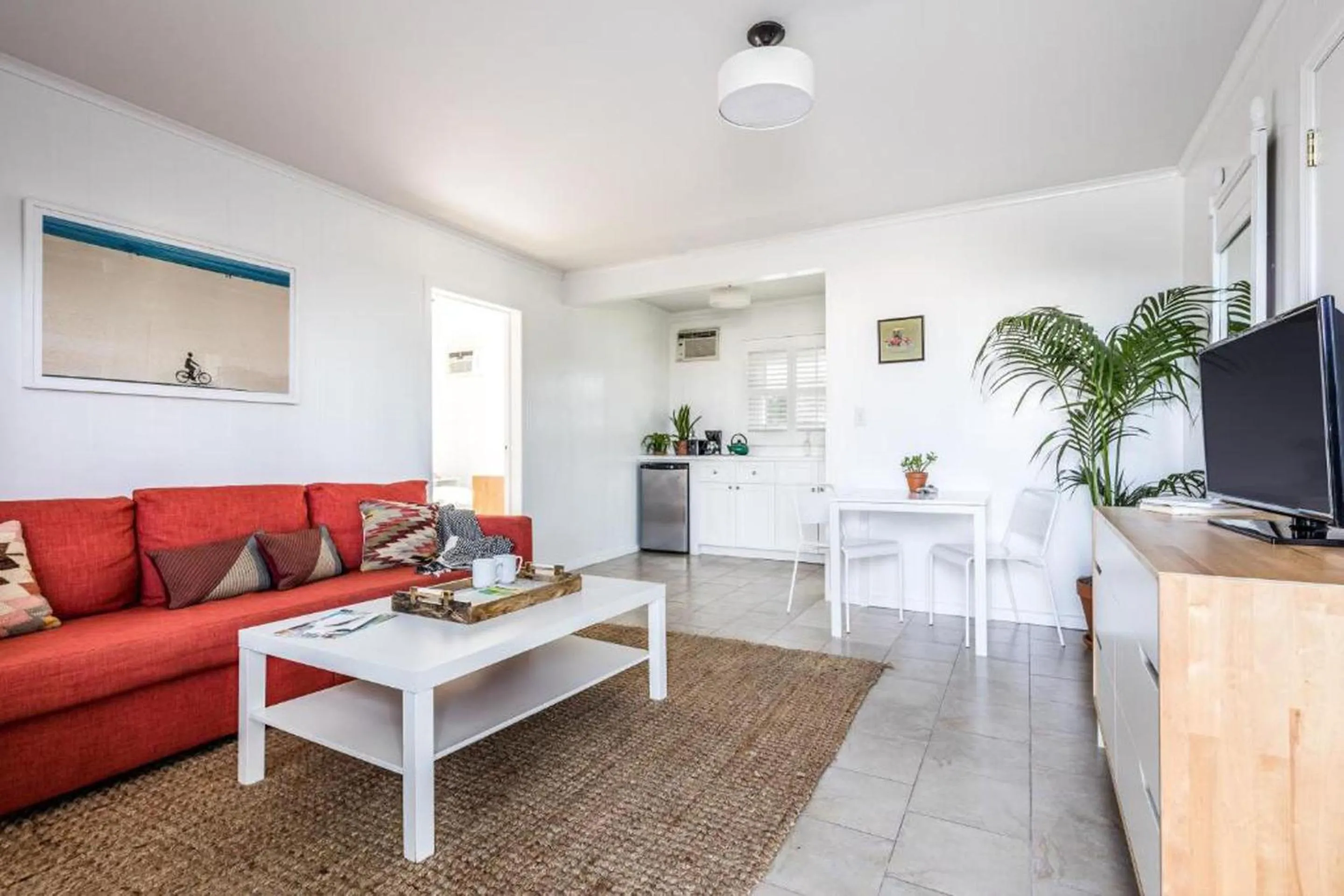 Living room in Haven Montauk