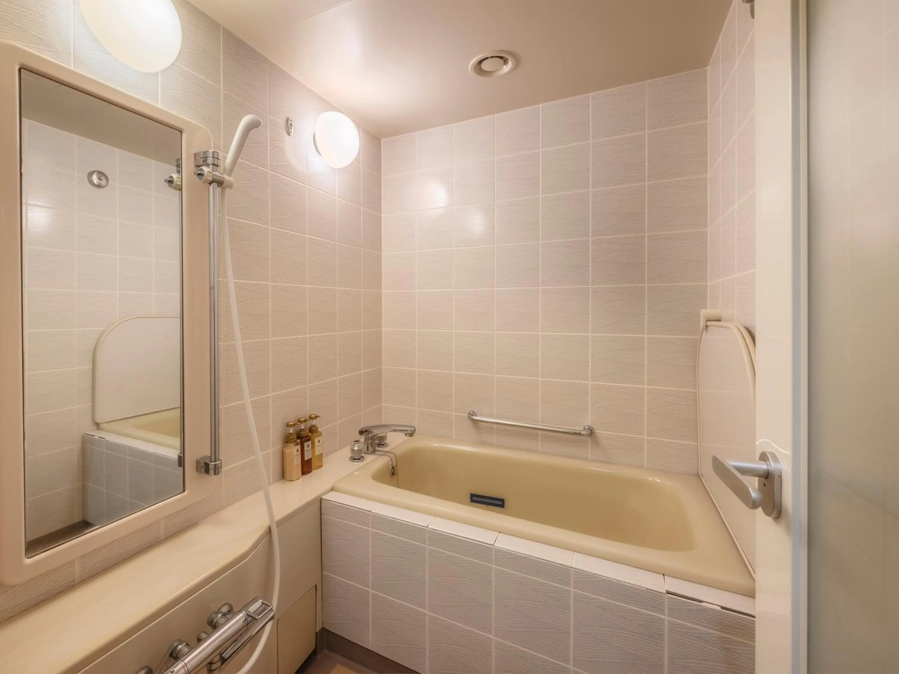 Bathroom in Tsubamesanjo Washington Hotel