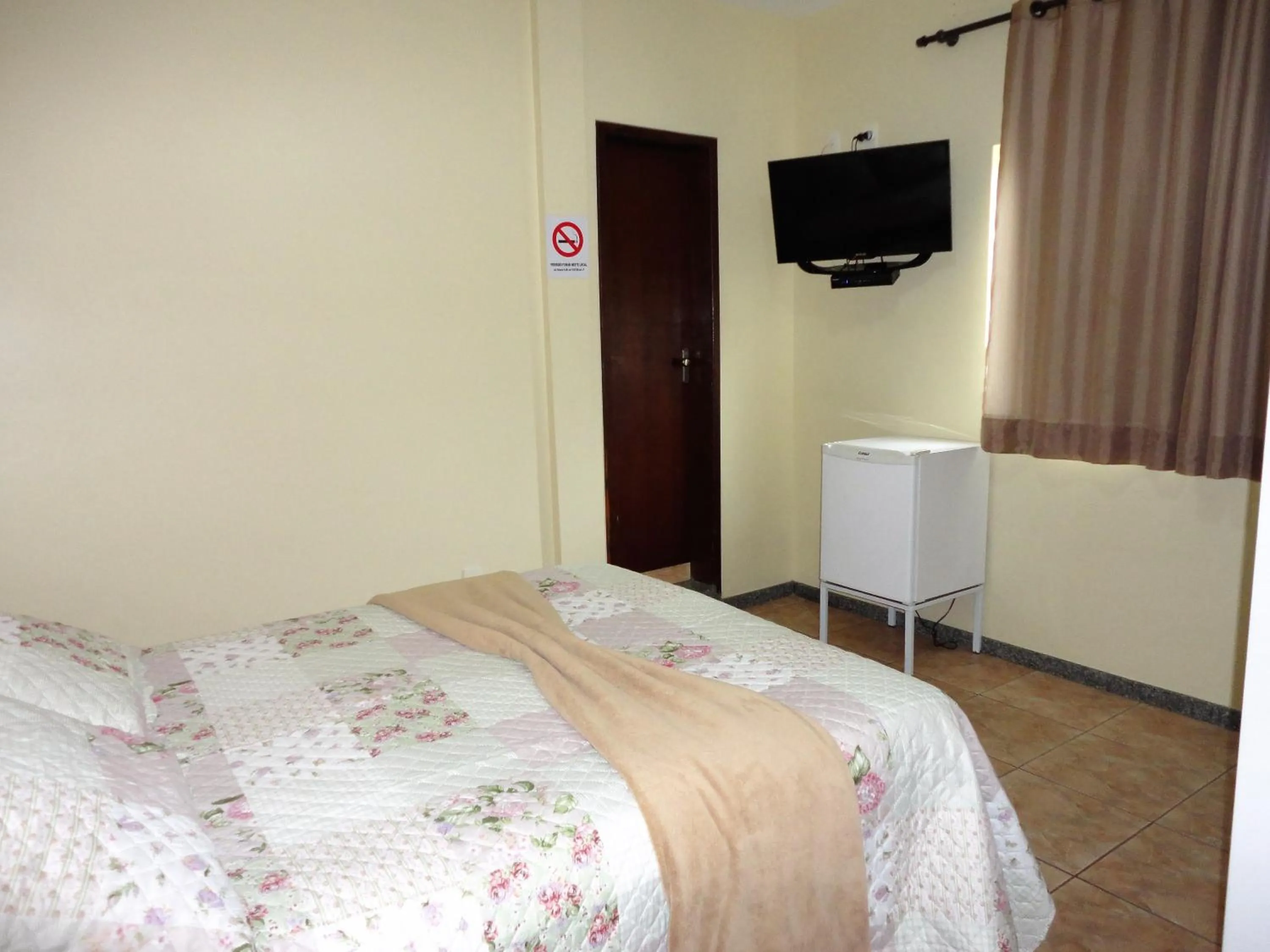 Bed in Brasil Center Hotel