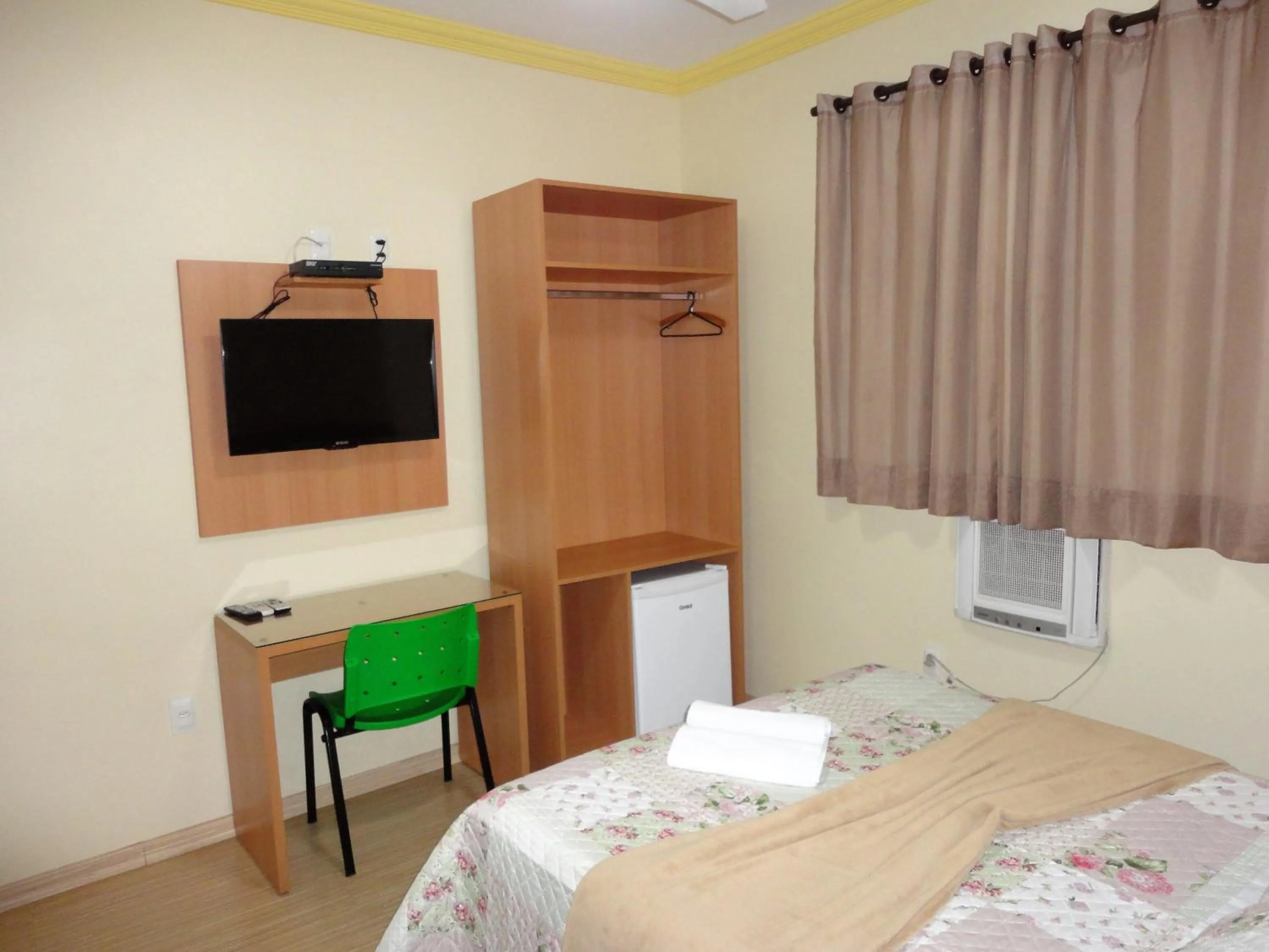 Bed in Brasil Center Hotel