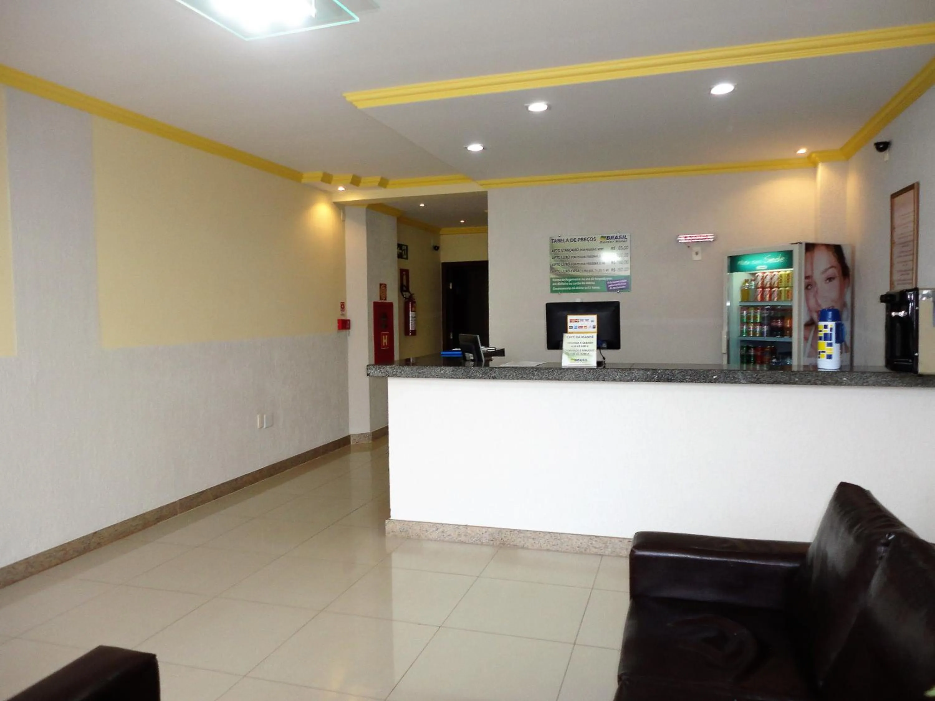 Lobby or reception in Brasil Center Hotel