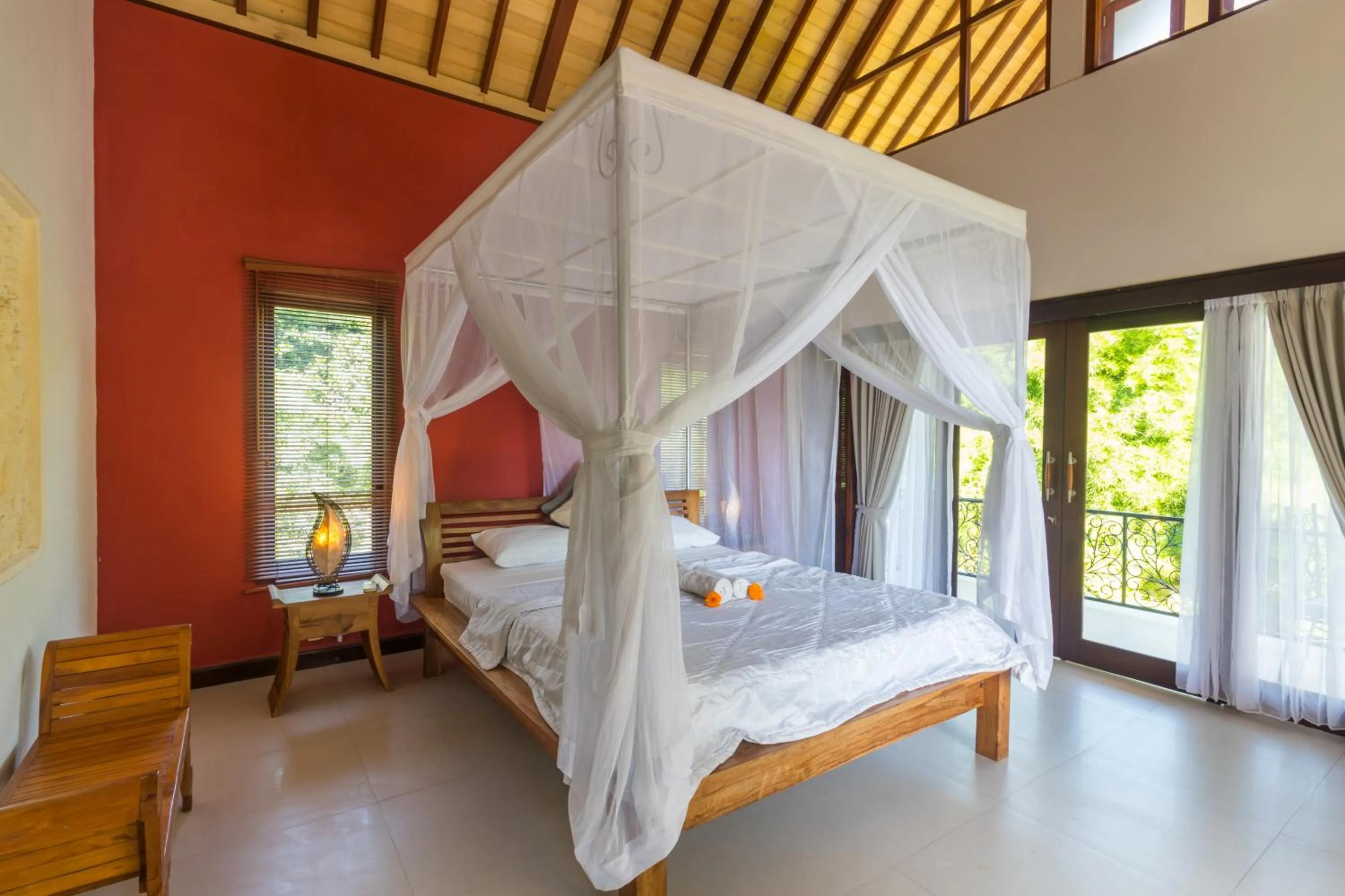 Bed in Villa Sky Dancer - Bali